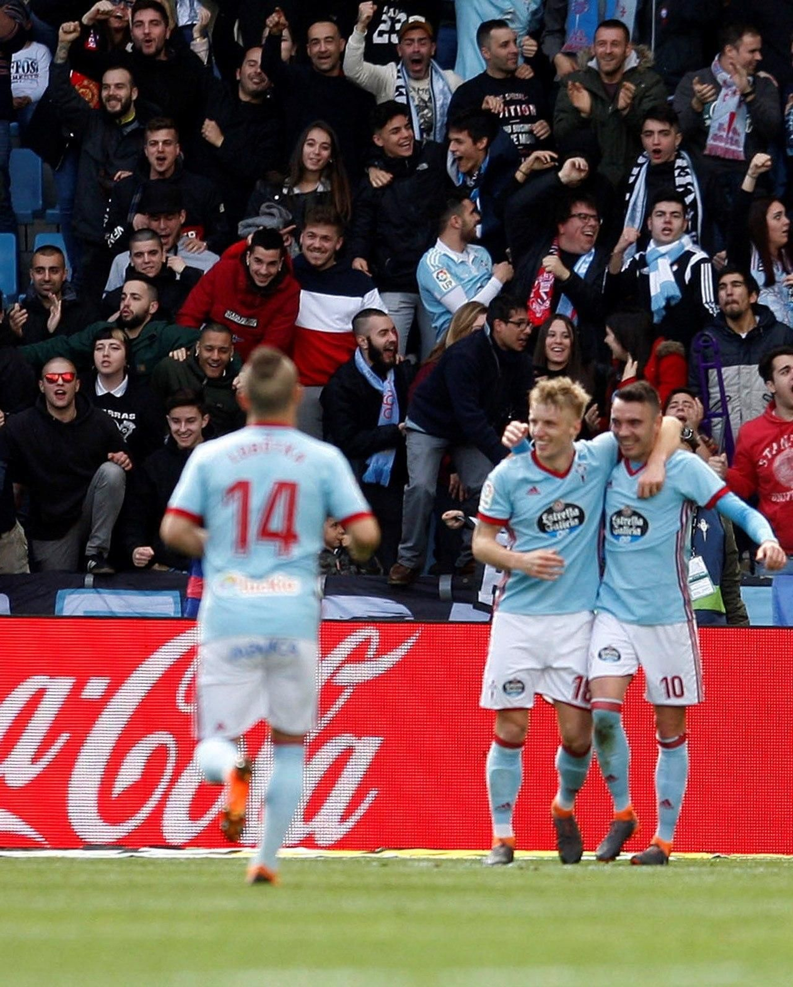 Las imágenes del Celta-Sevilla