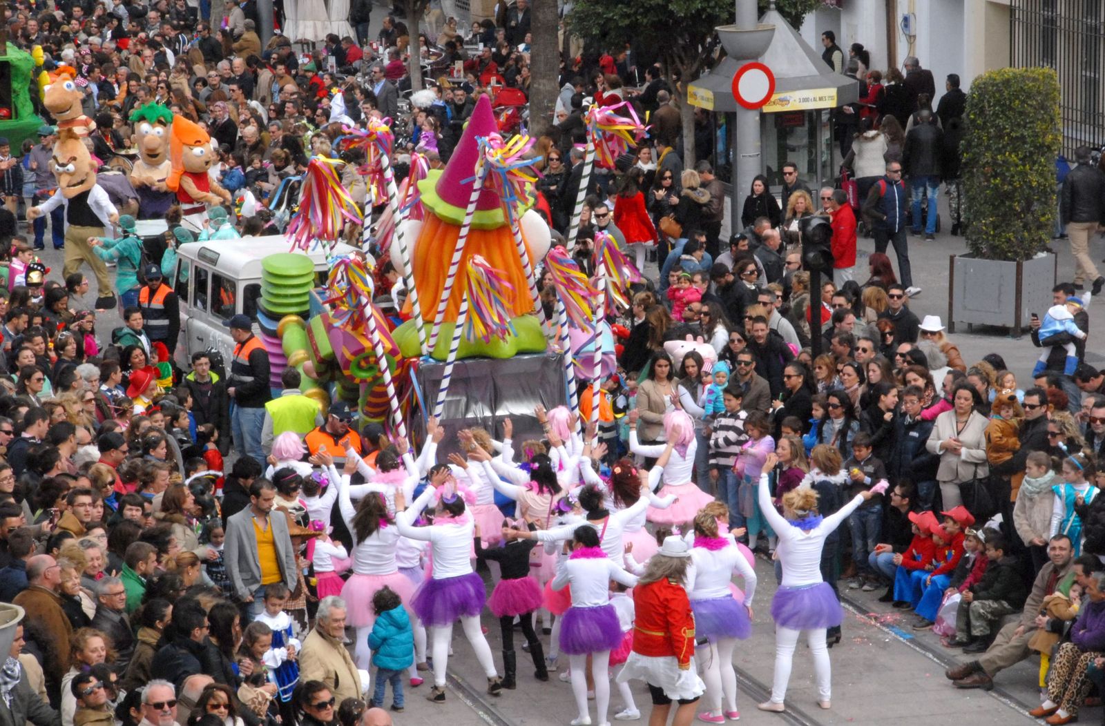 Cabalgata de Carnaval en San Fernando, año 2014