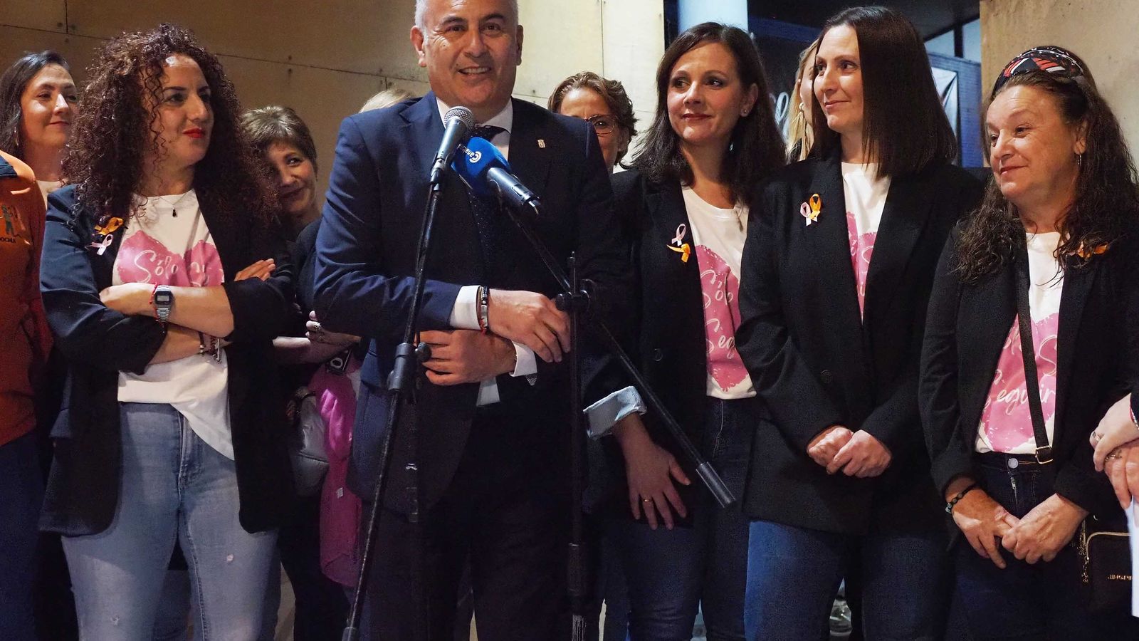 Intervención del alcalde de Isla Cristina, Jenaro Orta, durante el acto