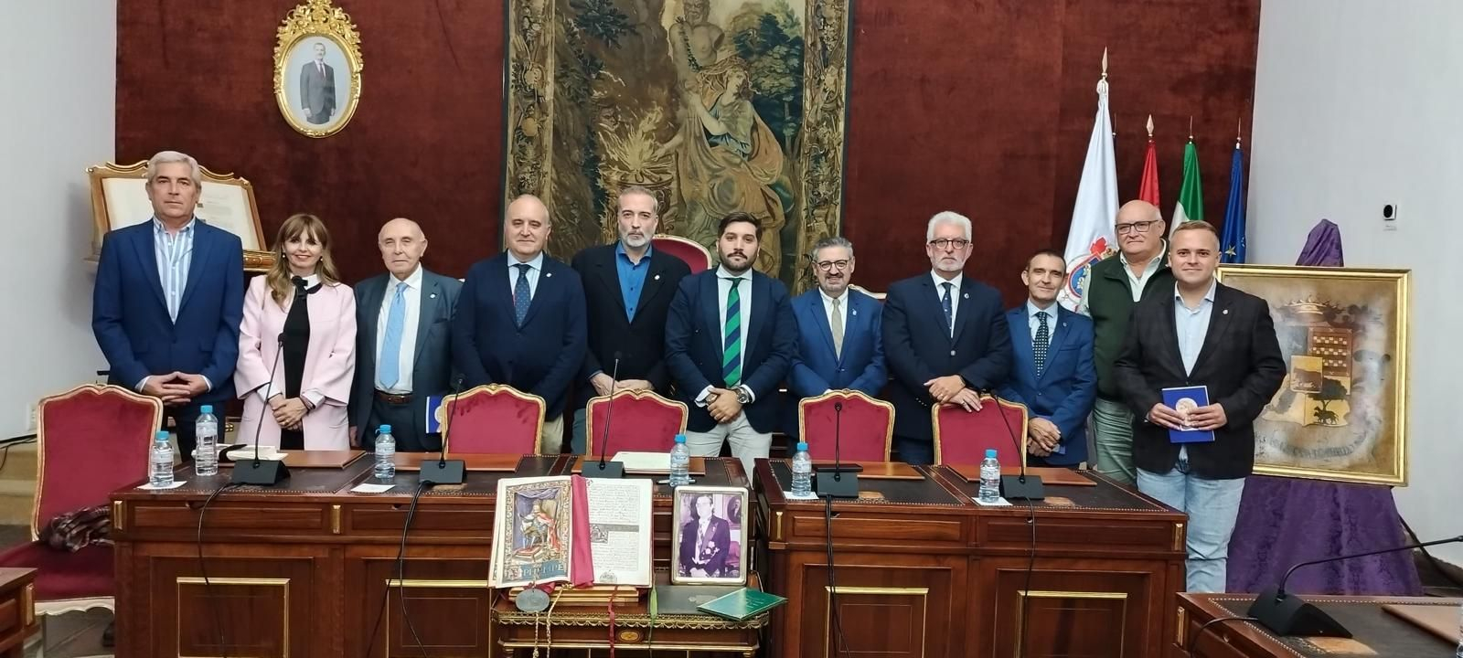 Homenaje a Carlos Ruiz Padilla en el Palacio de la Merced.