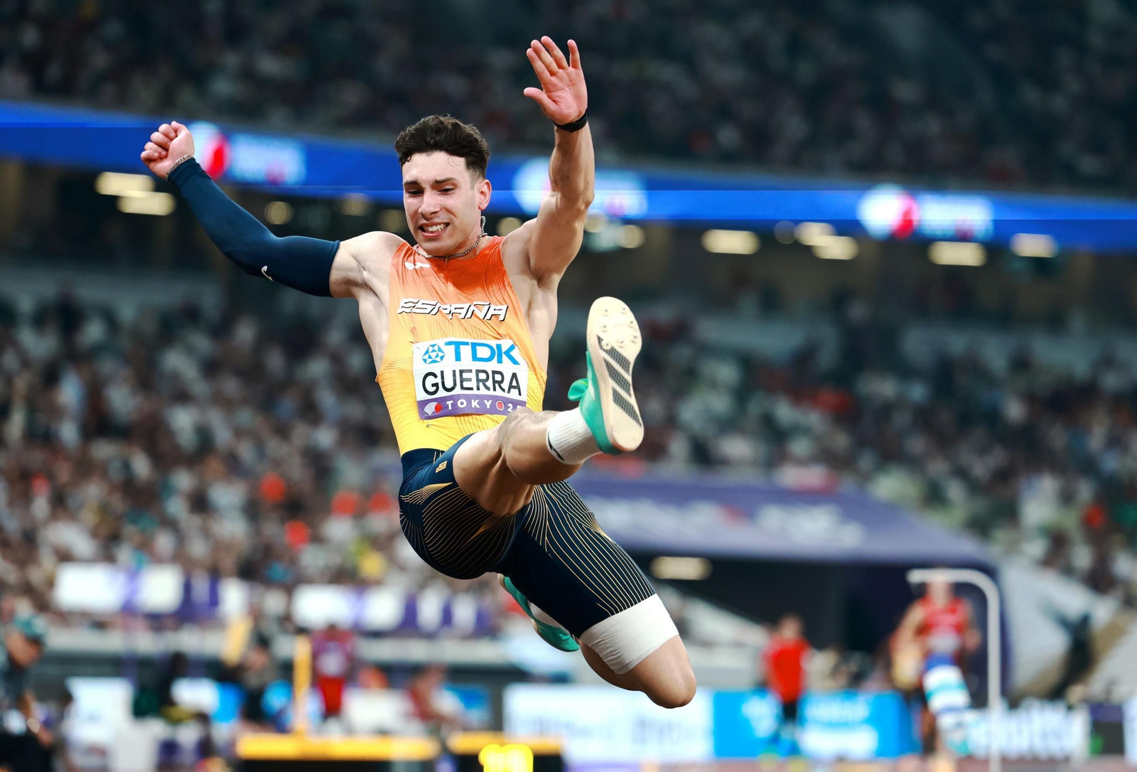 Las fotos de la lesión de Jordan Díaz y del resto de la jornada del Mundial de atletismo