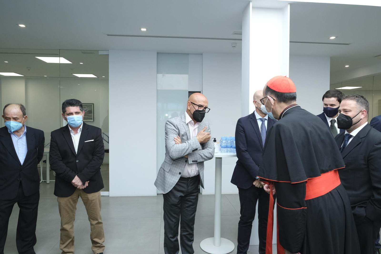 Bendición de las instalaciones de Hydrodiseño, en Huércal Overa (Almería)