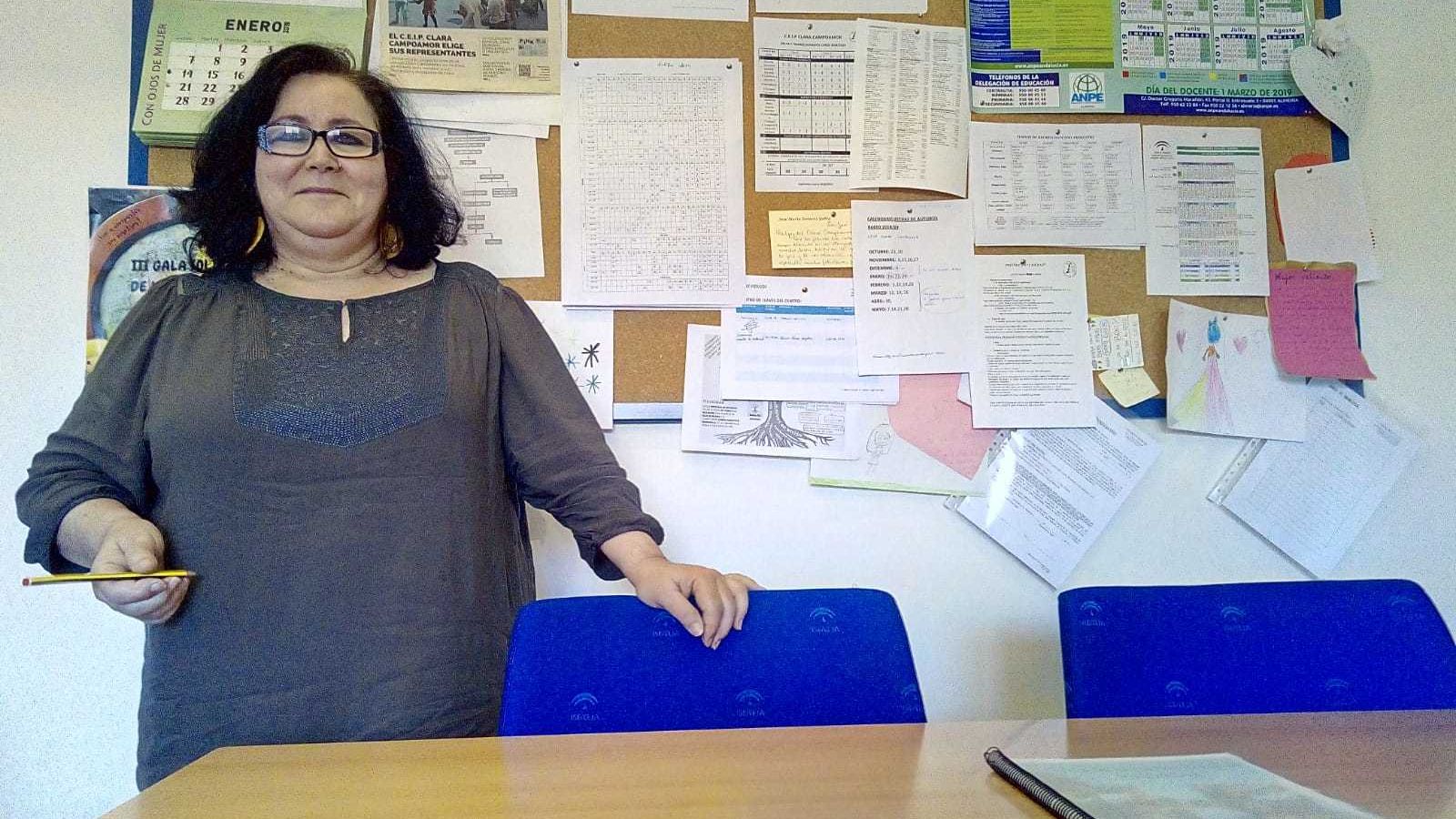 Carmen Cañabate, profesora del CEIP Clara Campoamor, finalista de los Premios EDUCA