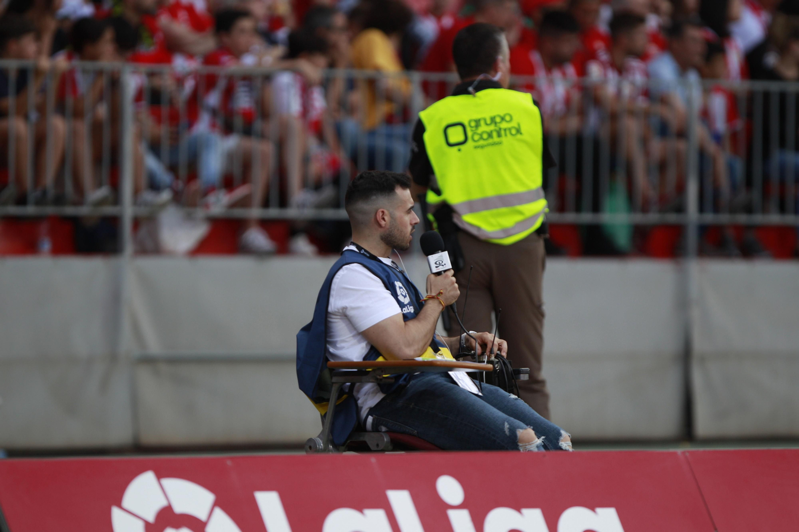 Imágenes del partido U.D. Almería-Real Valladolid C.F.