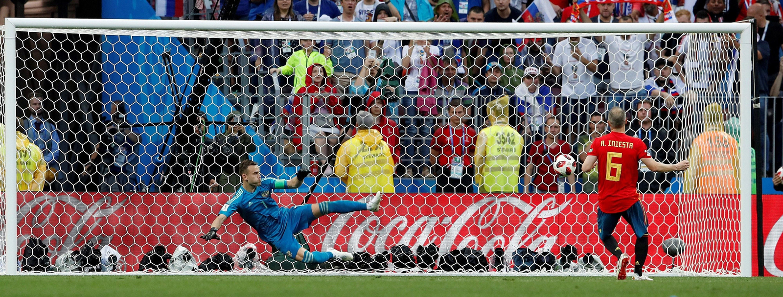 Las imágenes del España-Rusia