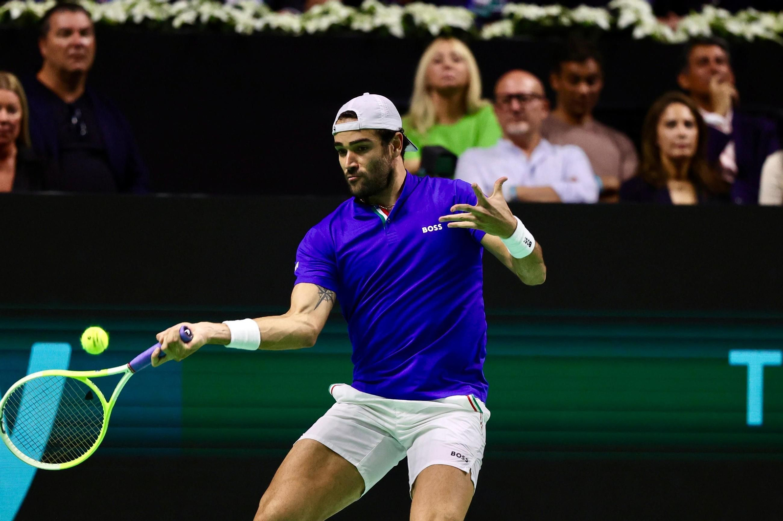 Paseo militar de Berrettini ante Van de Zandschulp e Italia se queda a un paso de la Copa Davis