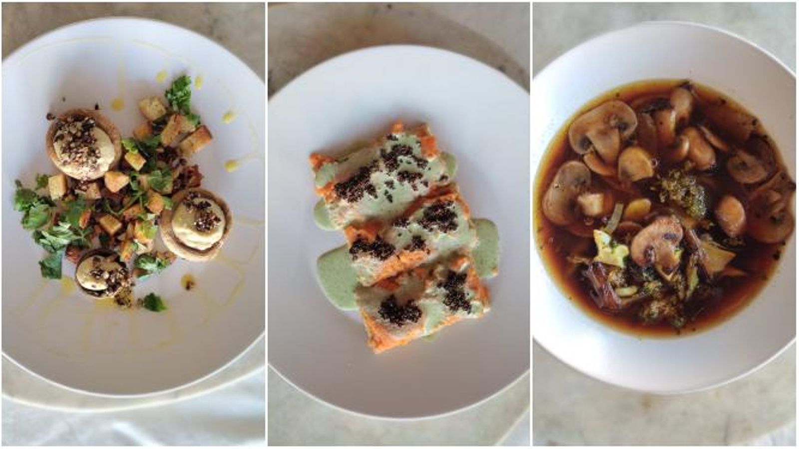 Menú en Espacio Sala.