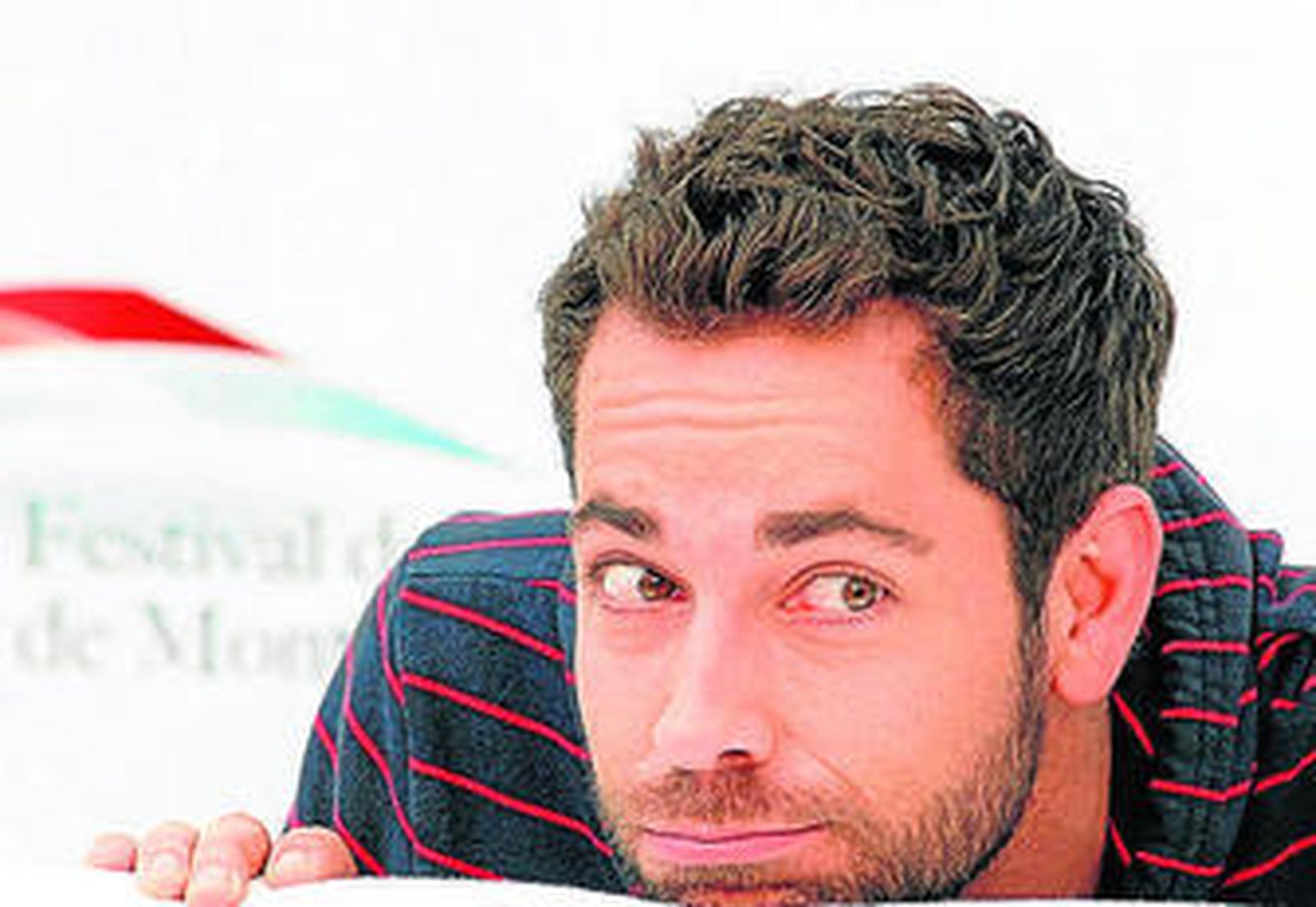 Zachary Levi, el protagonista de 'Chuck', en el Festival de Montecarlo.