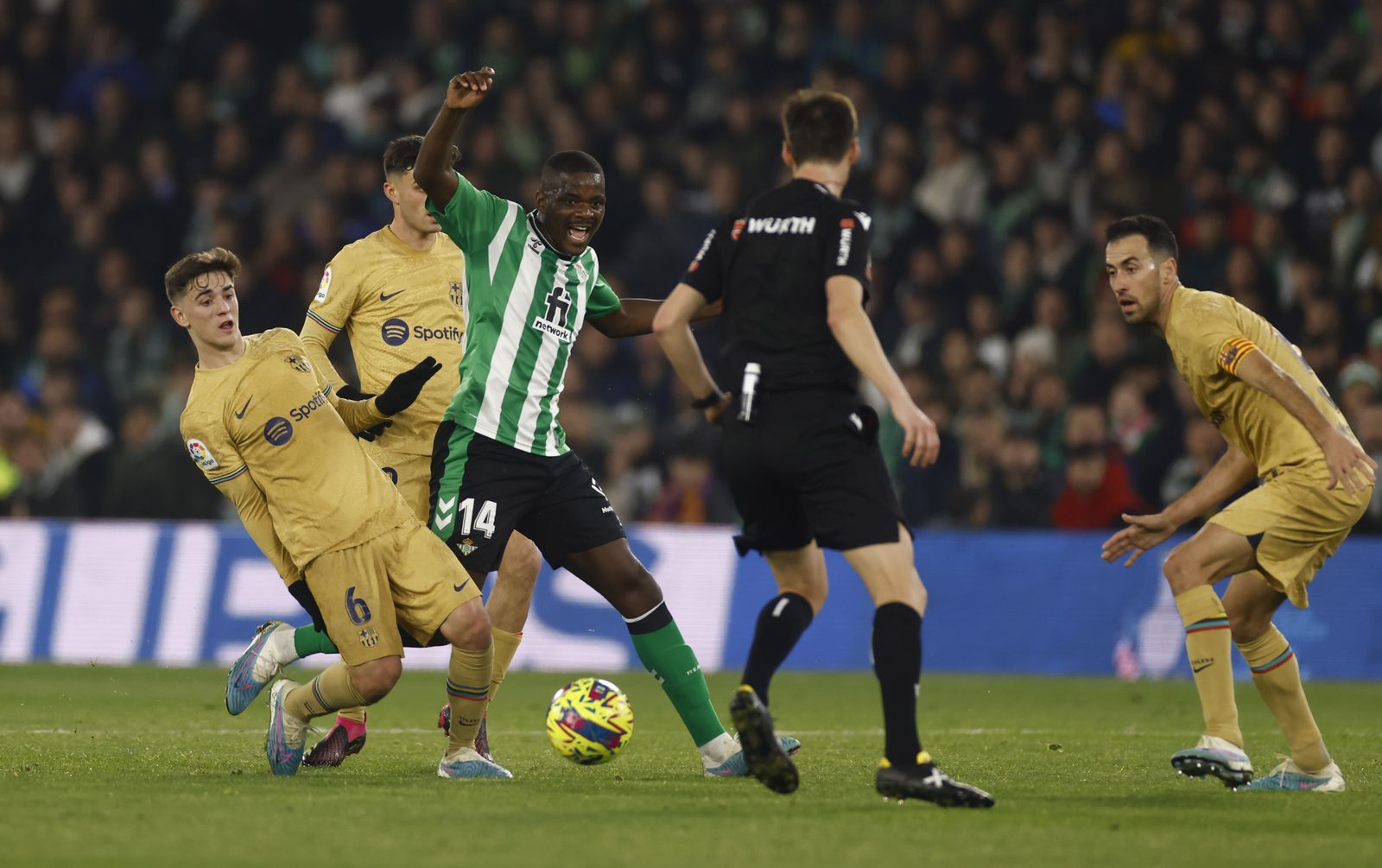Las imágenes del Betis-Barcelona