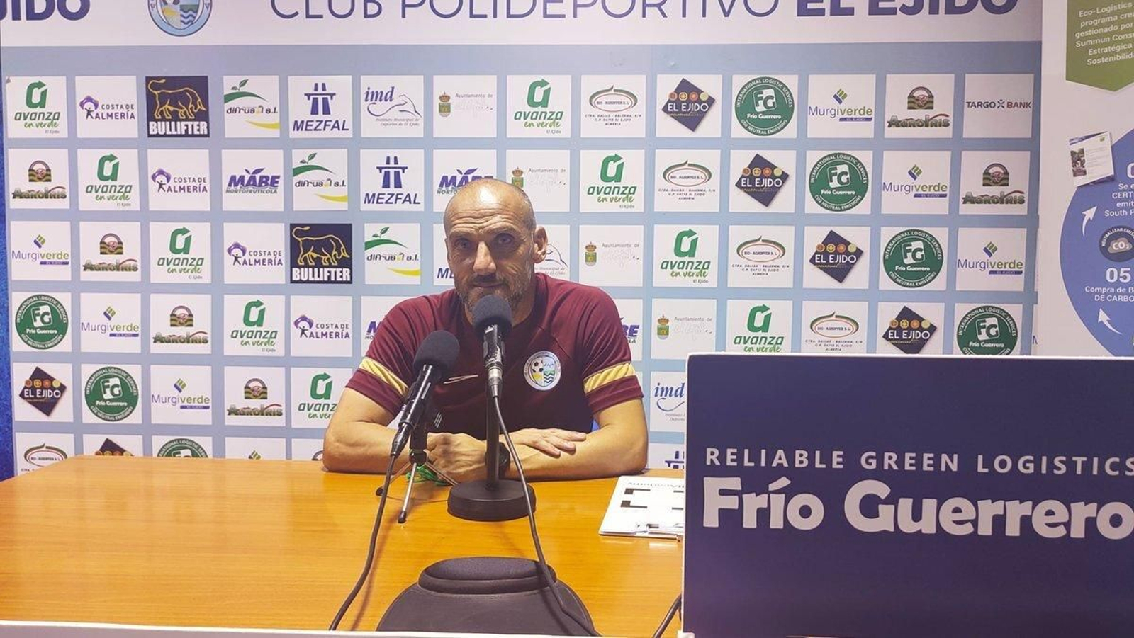 El técnico ha comparecido hoy ante la prensa en la previa del encuentro El técnico ha comparecido hoy ante la prensa en la previa del encuentro