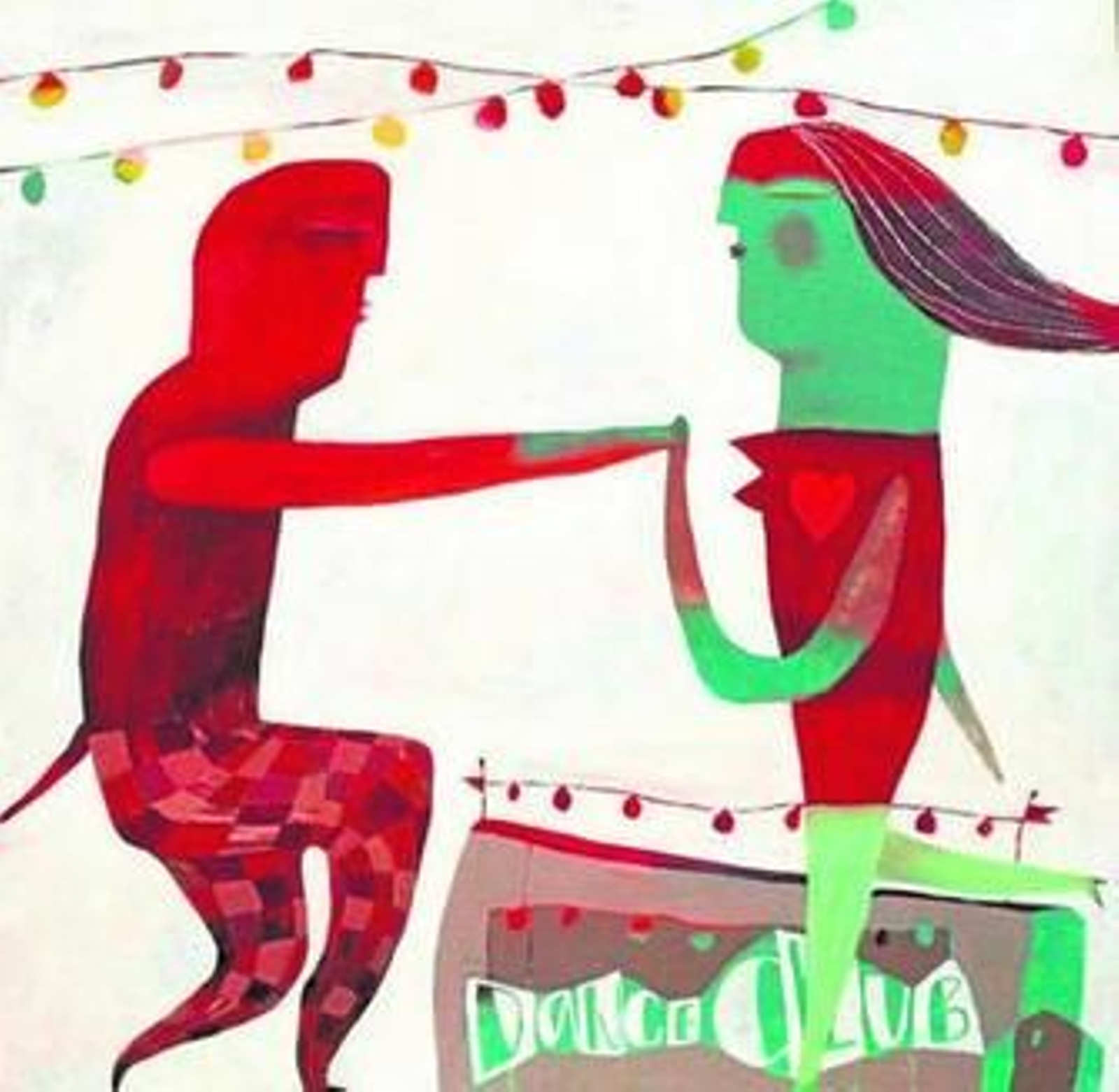 La obra 'Dance club', de Marina Anaya. La obra 'Dance club', de Marina Anaya.