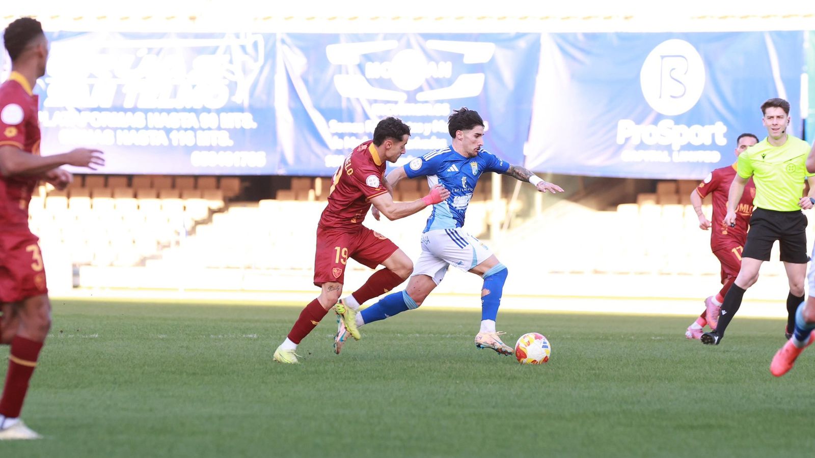 Los locales no supieron hacer daño a los de Miguel de la Fuente.