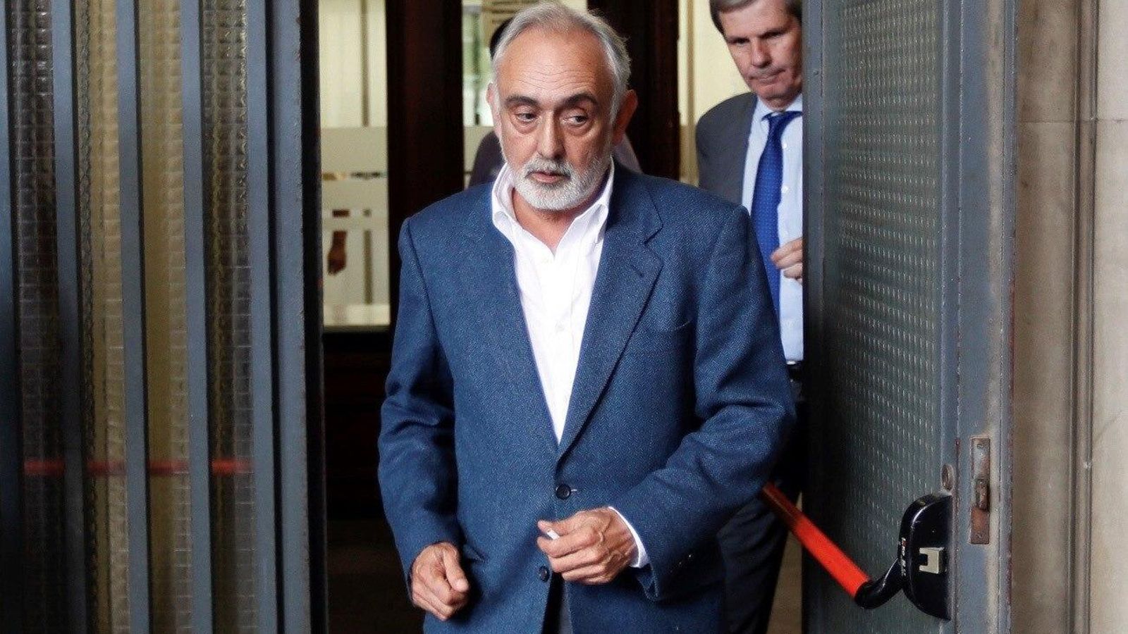 El ex director de la Faffe Fernando Villén, en los juzgados. El ex director de la Faffe Fernando Villén, en los juzgados.
