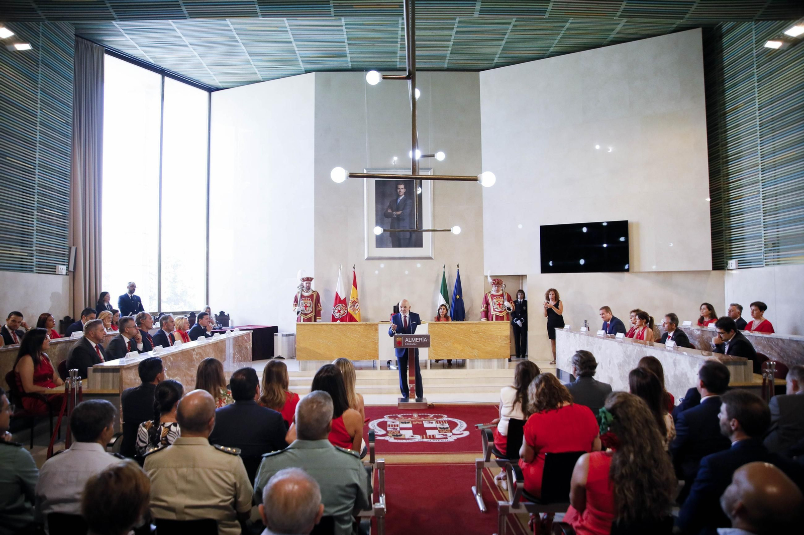 Las imágenes de los acto conmemorativo a los Coloraos