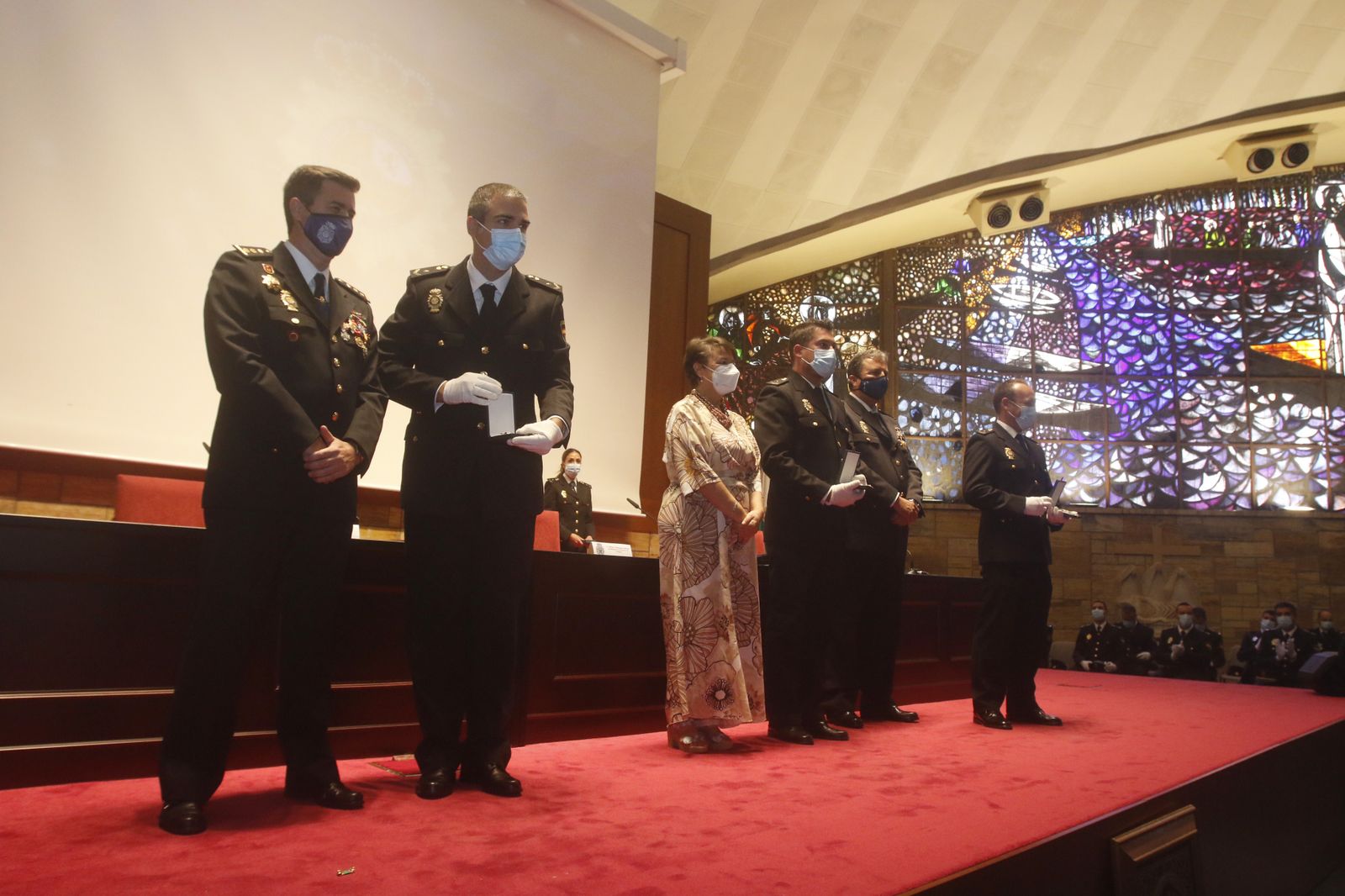 Celebración del Día de la Policía Nacional, en imágenes.