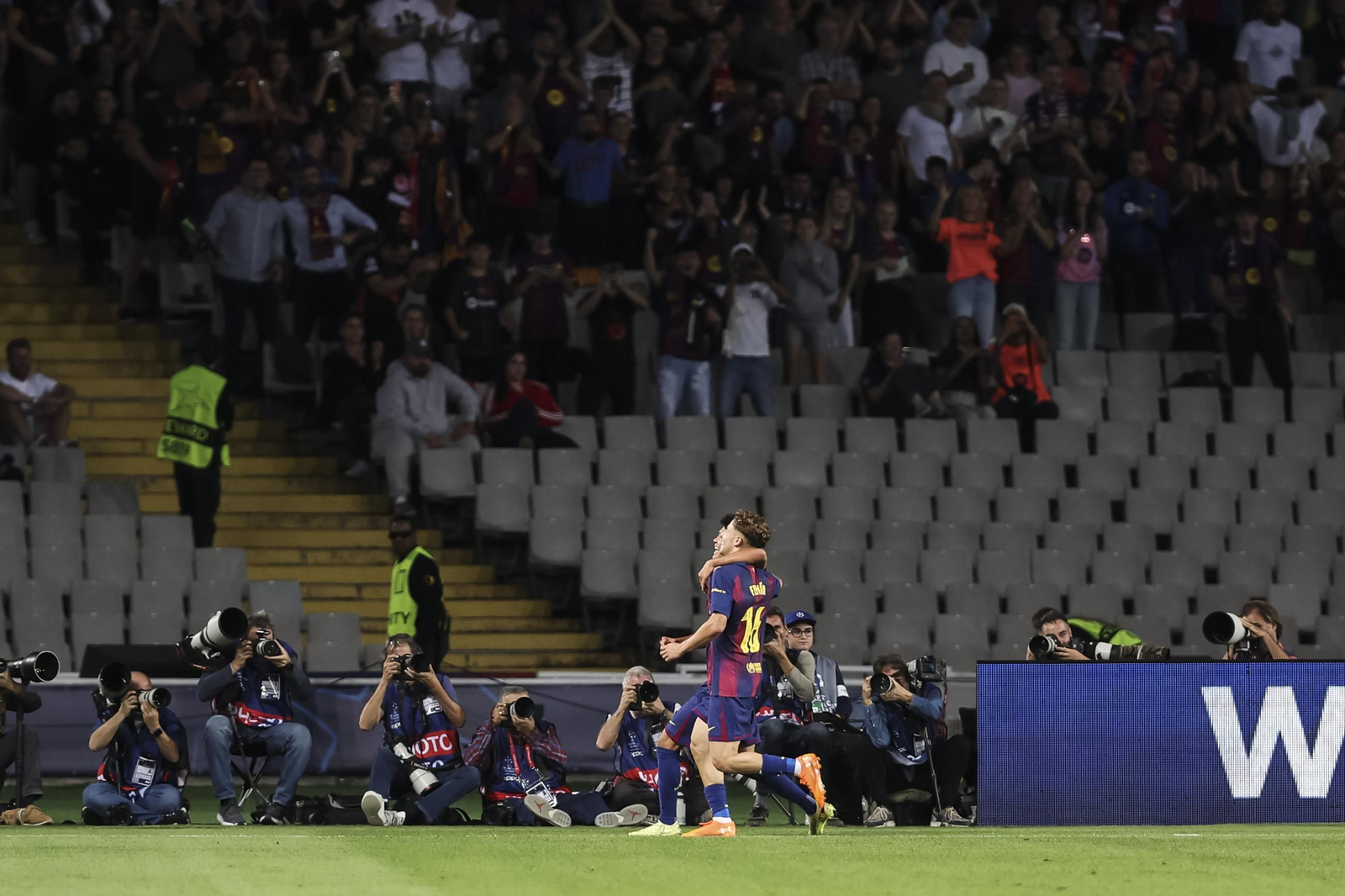 Las fotos del Barcelona-Olympiacos