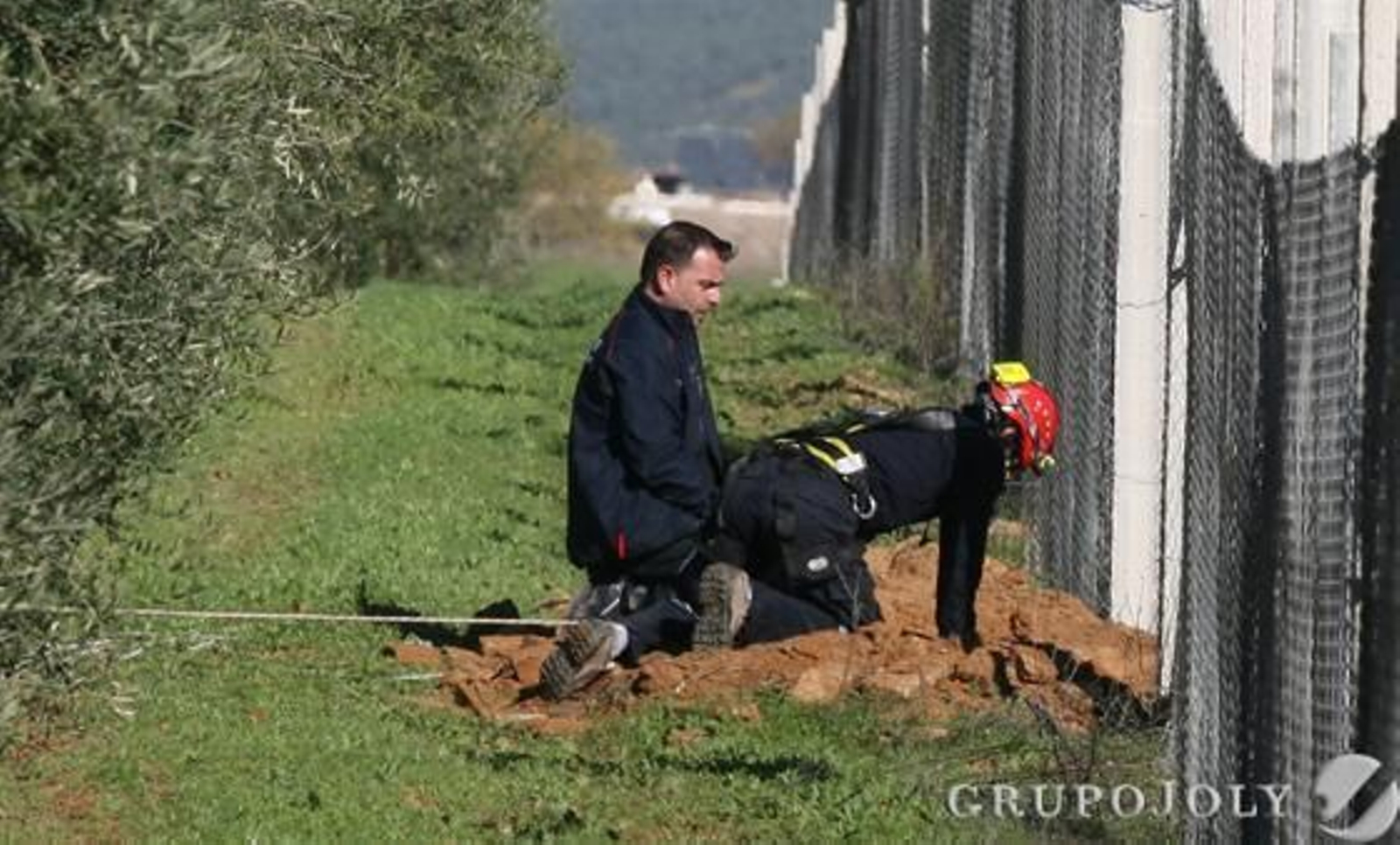 Registros en otras propiedades de la presunta parricida para descartar la existencia de más fetos.

Foto: Antonio Pizarro