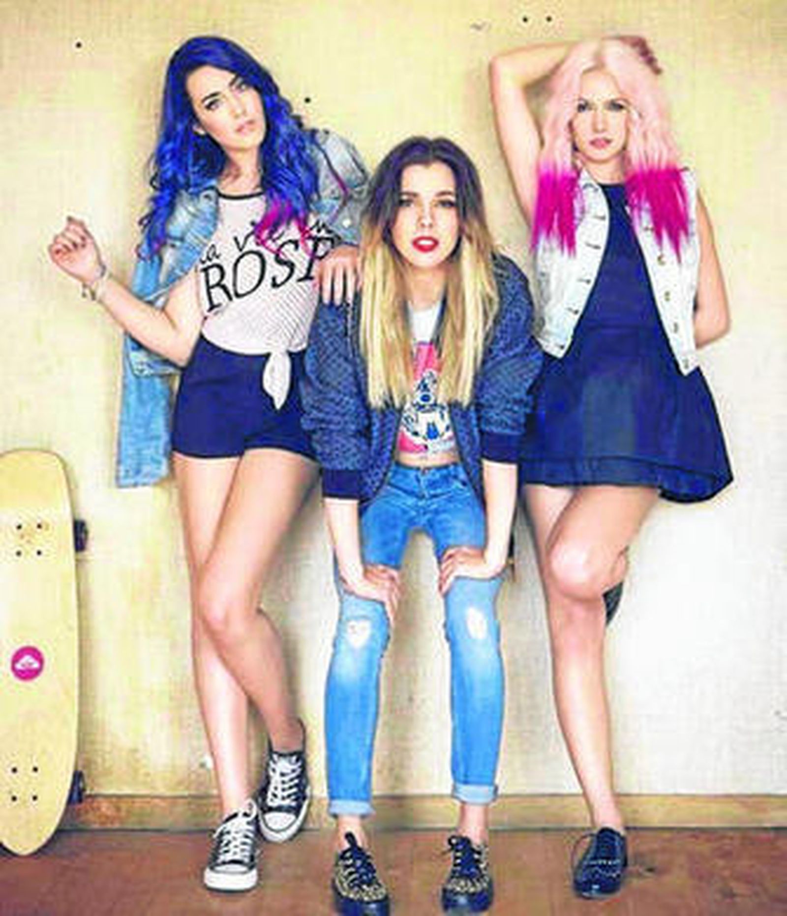 Las tres componentes de Sweet California.