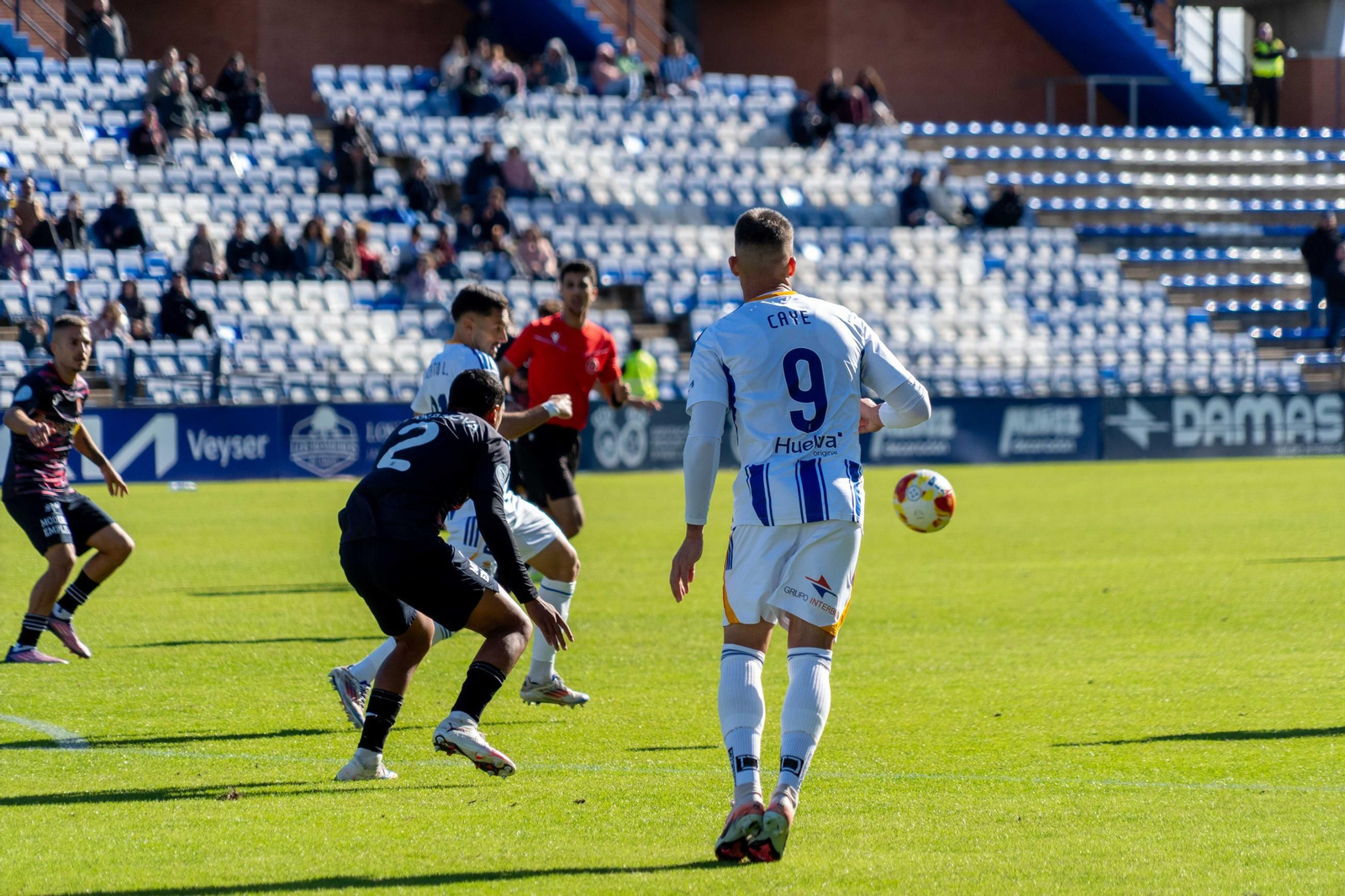Las mejores imágenes del partido Recreativo de Huelva-Águilas