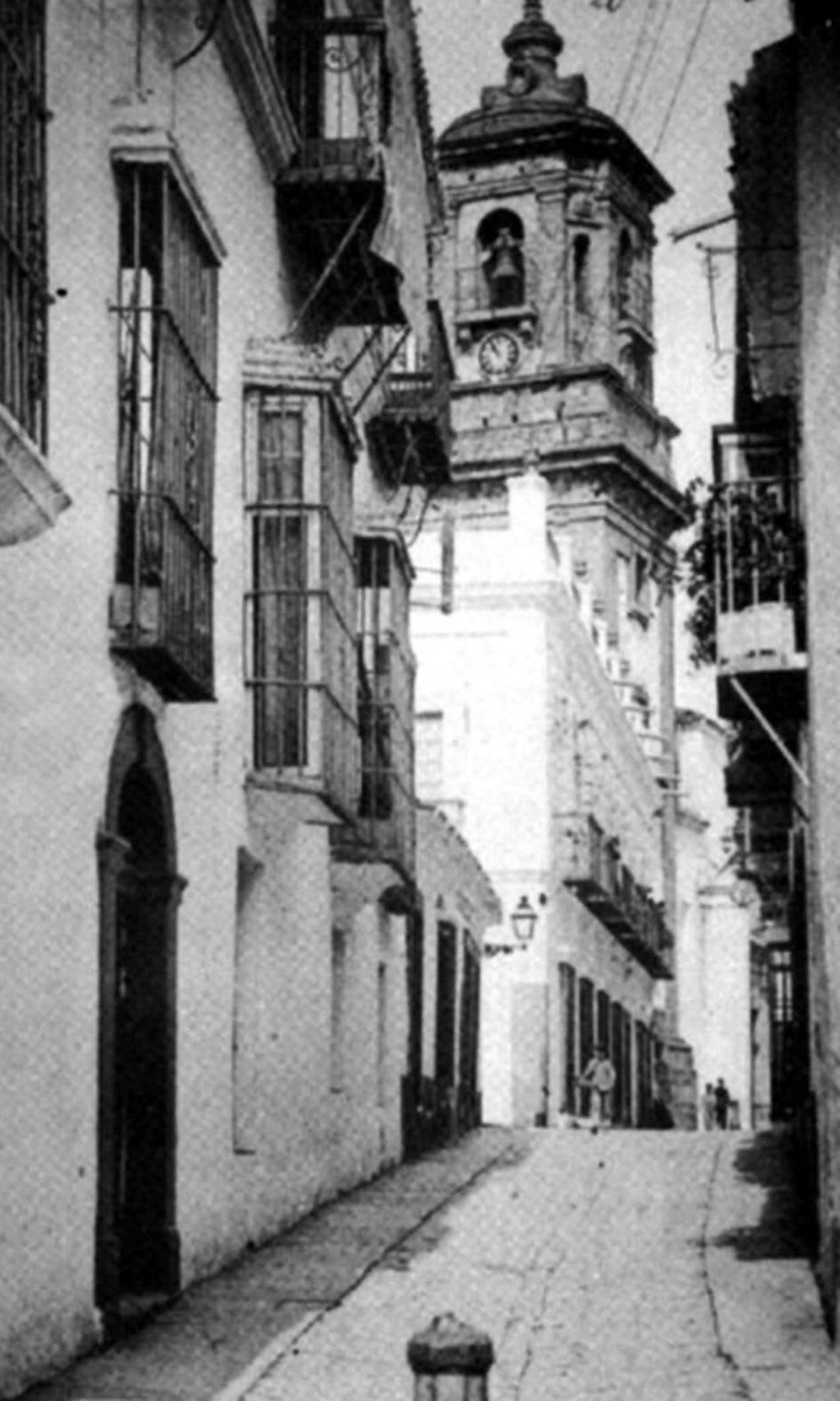 El callejón del Ritz, en el pasado.