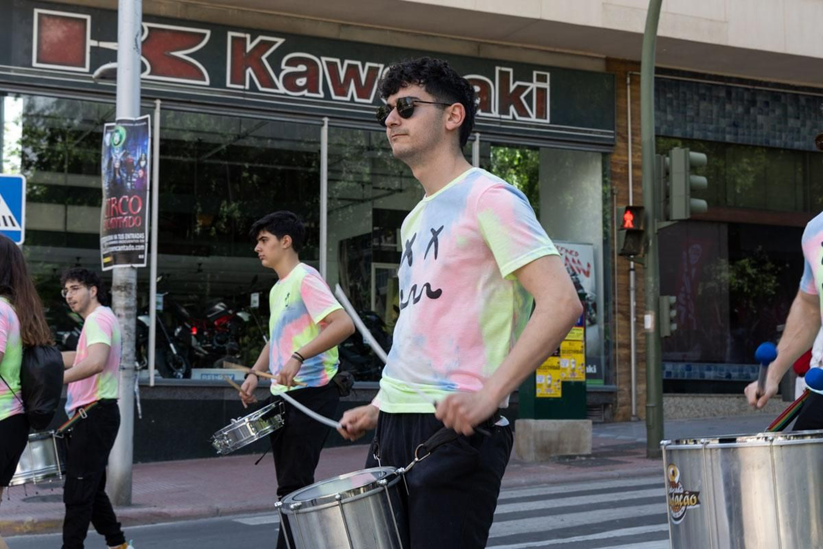 Manifestación convocada por el 1º de Mayo