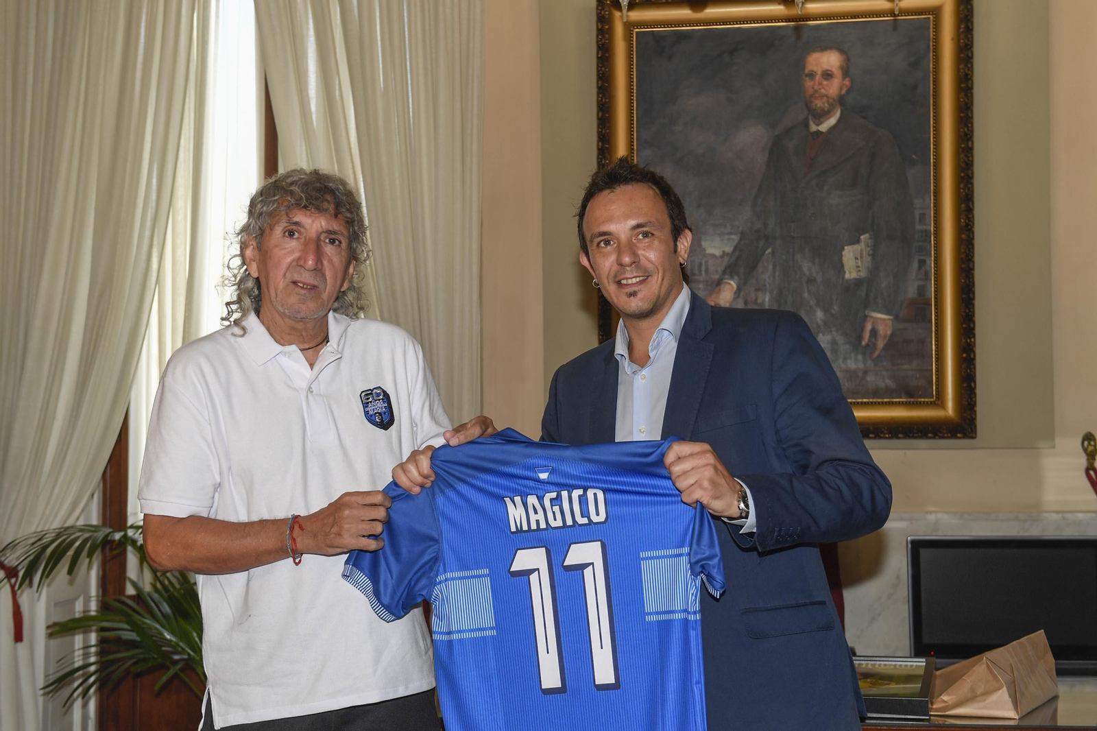 Mágico, alucinado con el recibimiento en Cádiz