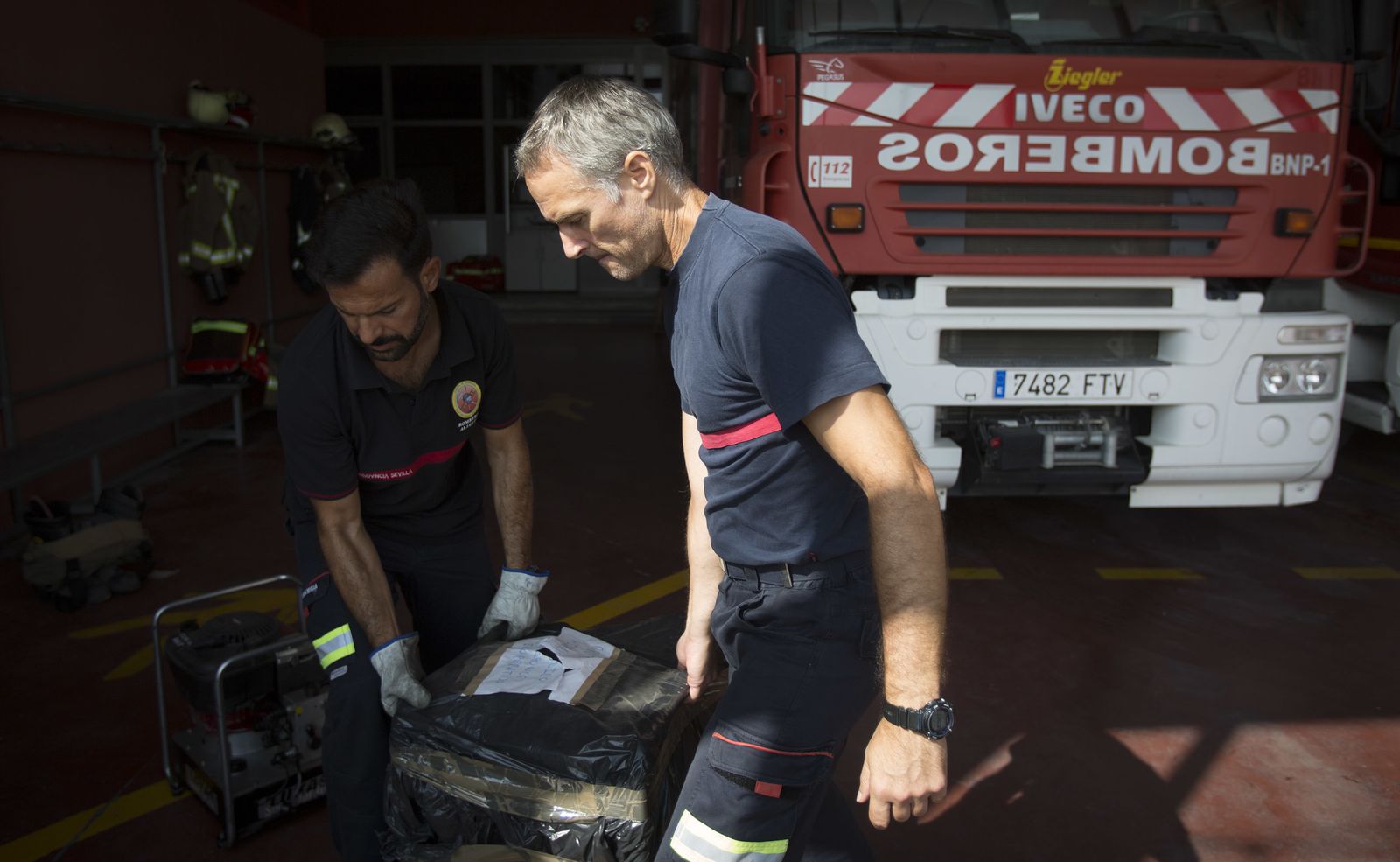 Las imágenes del Parque de Bomberos de Mairena del Aljarafe