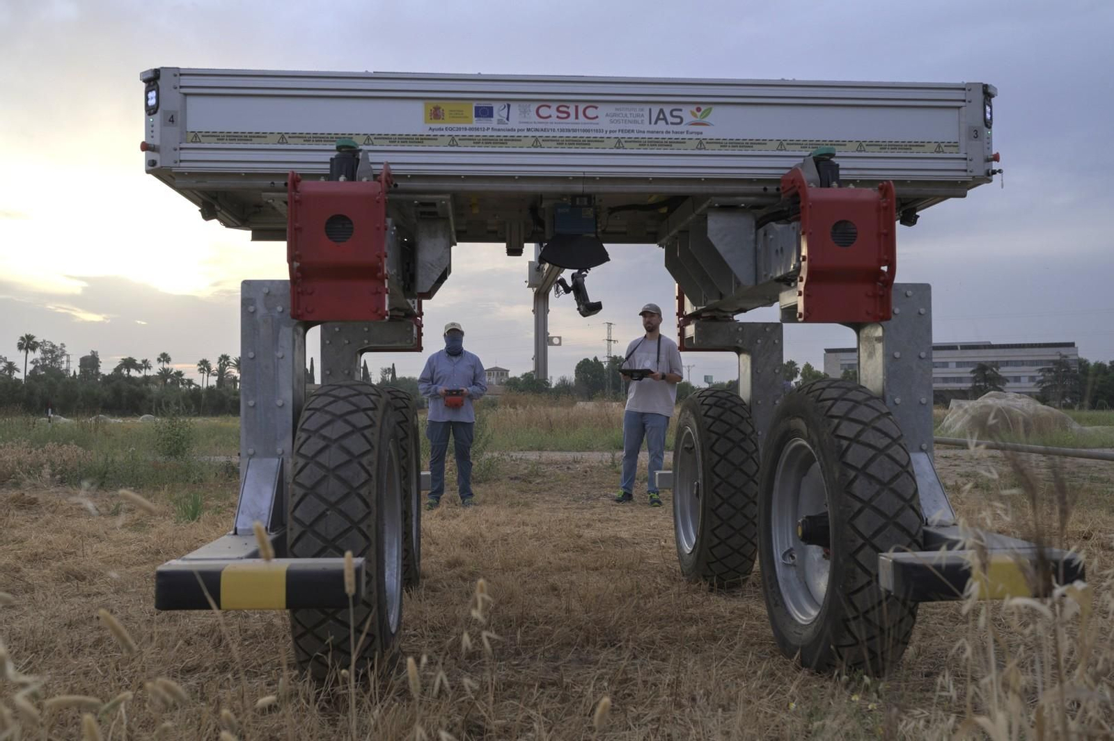 Croptimus-Prime, robot de fenotipado agrícola