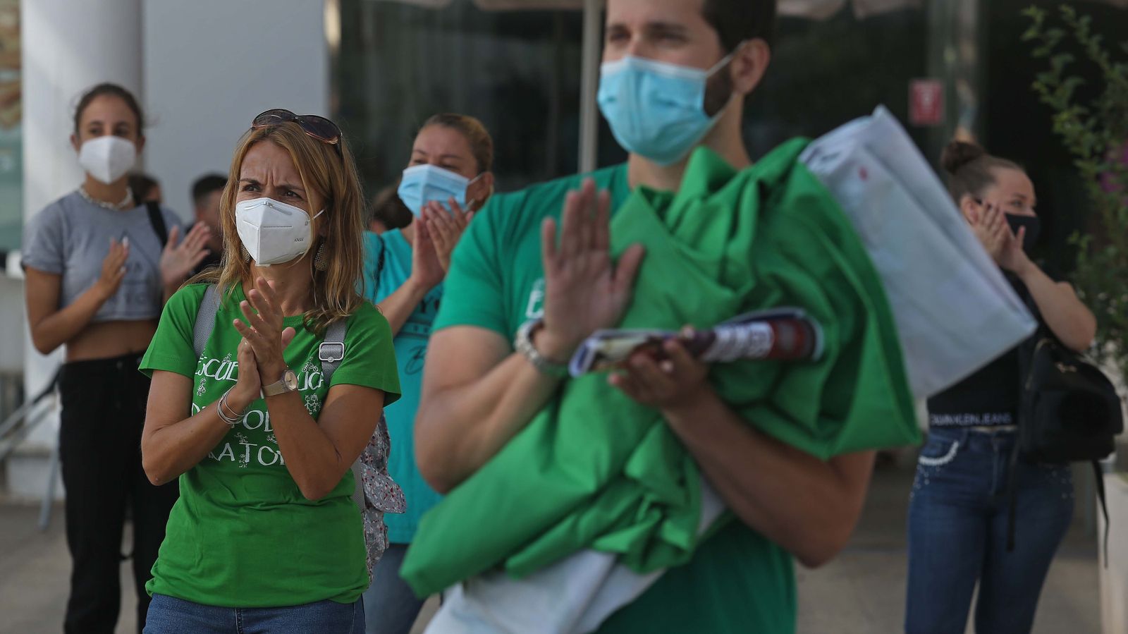 Concentración de Marea Verde en Algeciras