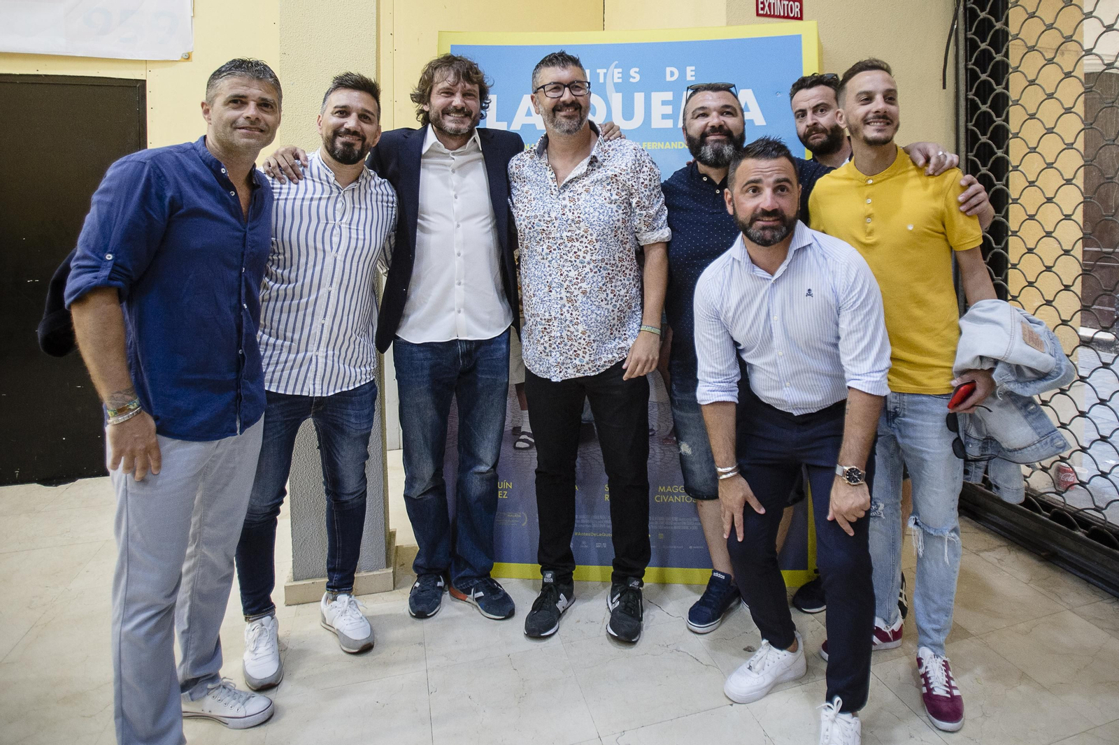 Preestreno en Cádiz de la película de Fernando Colomo "Antes de la quema"