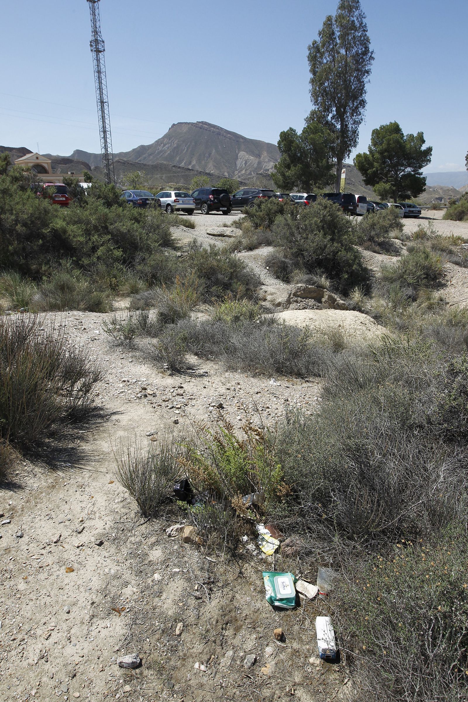 Fotogalería basura en el Desierto de Tabernas