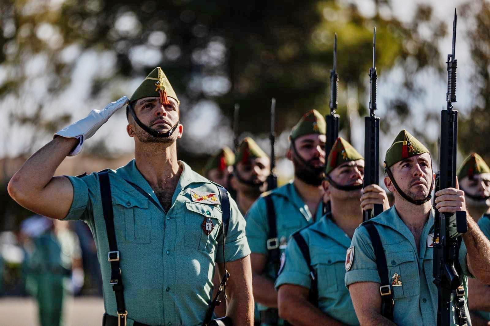 La Legión conmemora a sus veteranos: "Nos marcaron el camino, nos transmitieron su saber hacer"