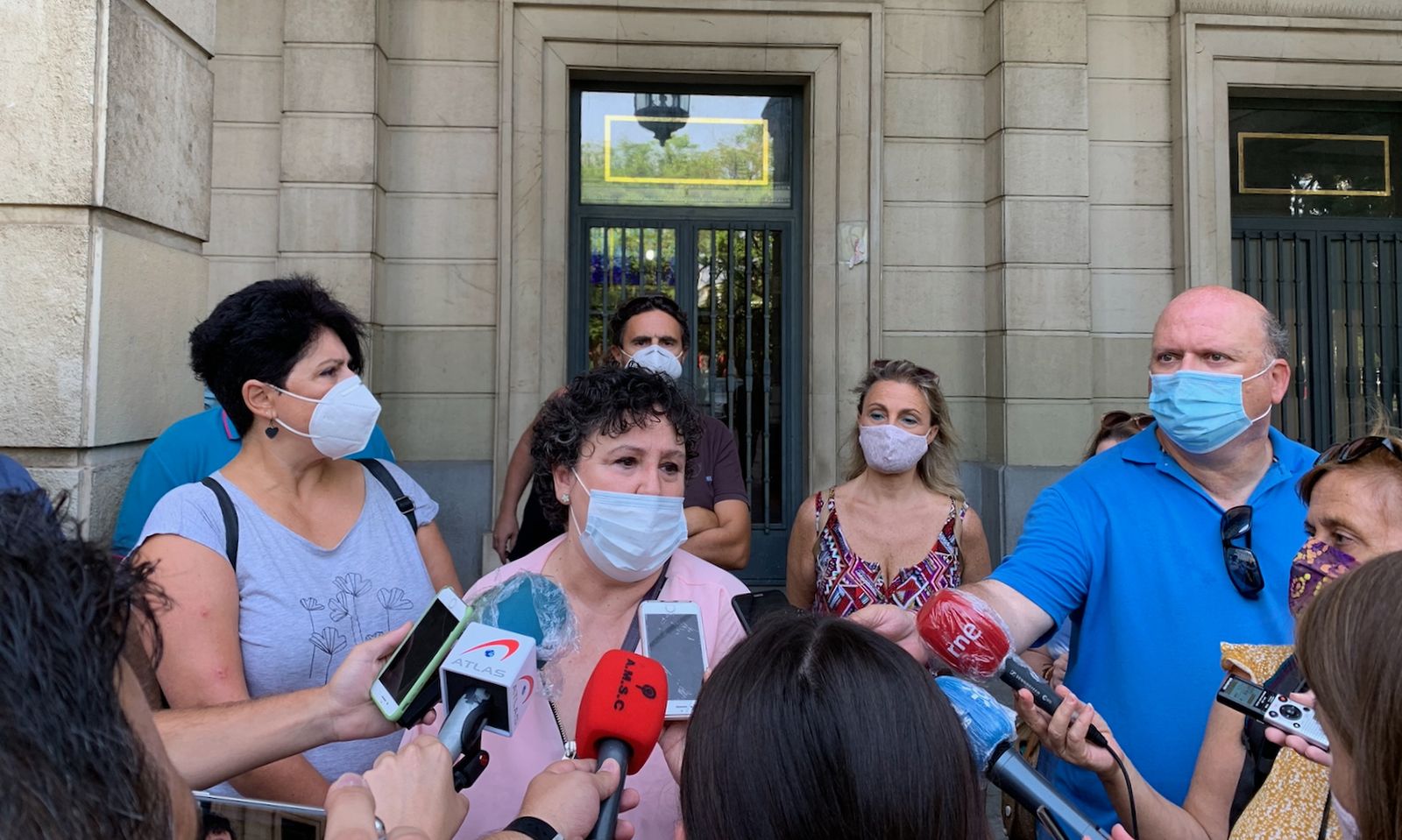 María Salmerón en la Audiencia de Sevilla