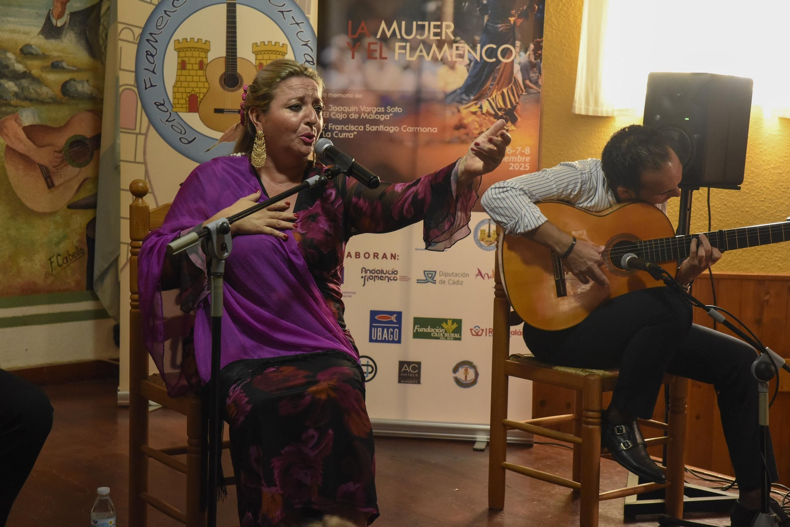 Recital de clausura del Congreso Antonio El Chaqueta con Remedios Reyes