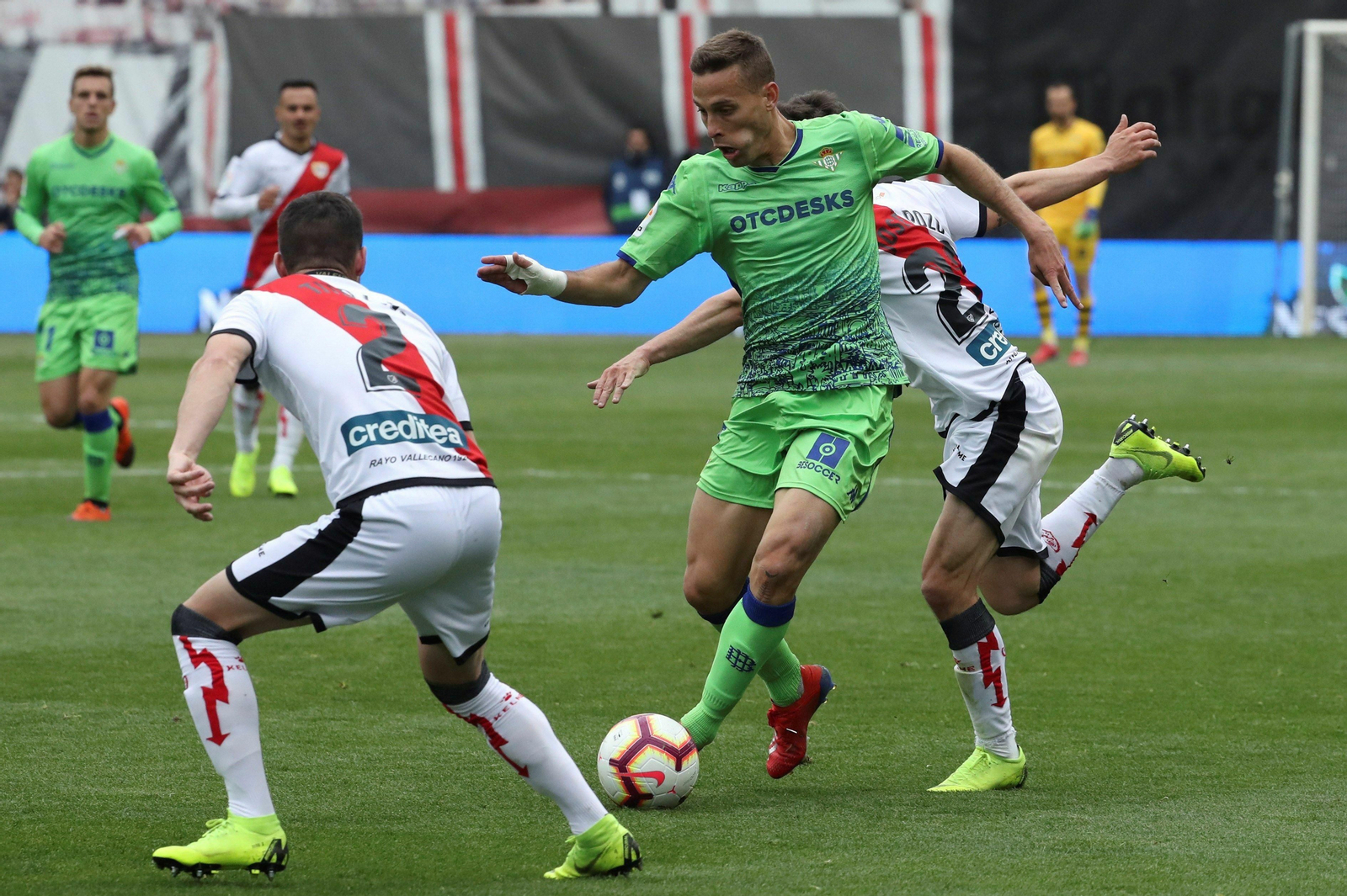 El Rayo-Betis, en imágenes