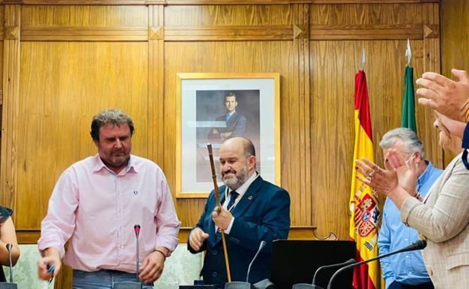 Acto de investidura como primer edil de los dalienses/as
