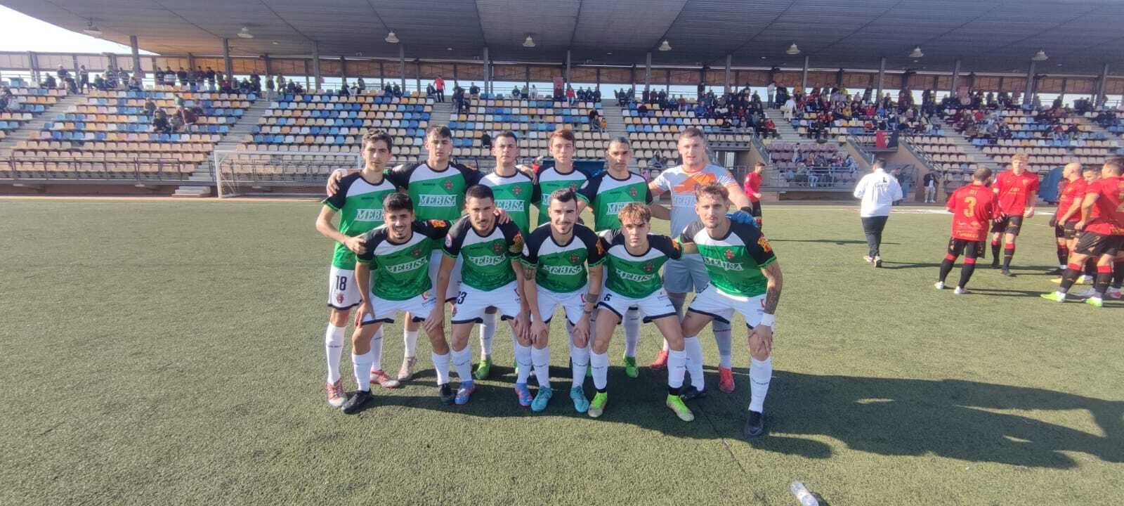 Once inicial del Atlético Espeleño ante el Ayamonte.