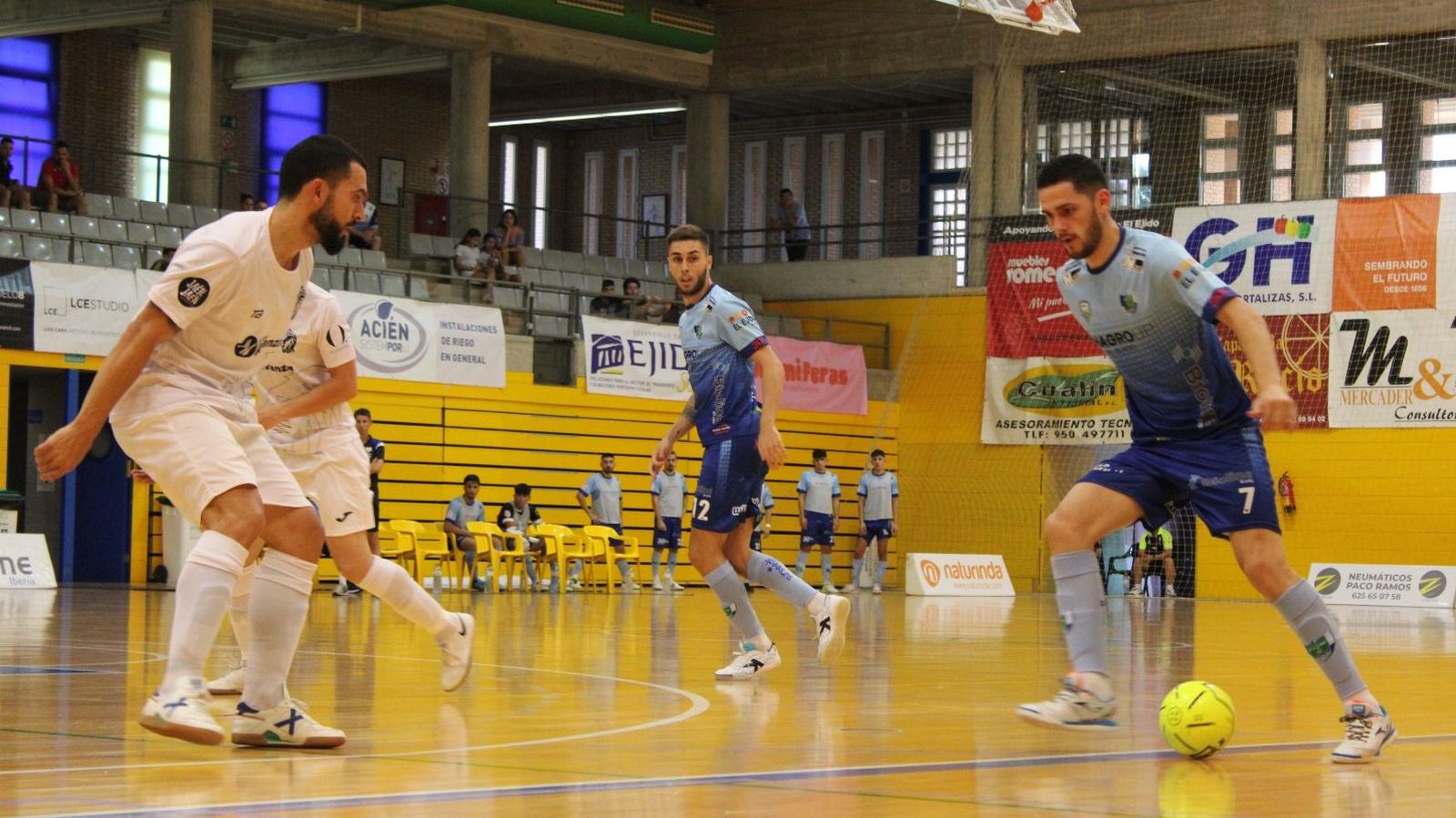 Los celestes se encuentran completando su segunda semana de trabajo.