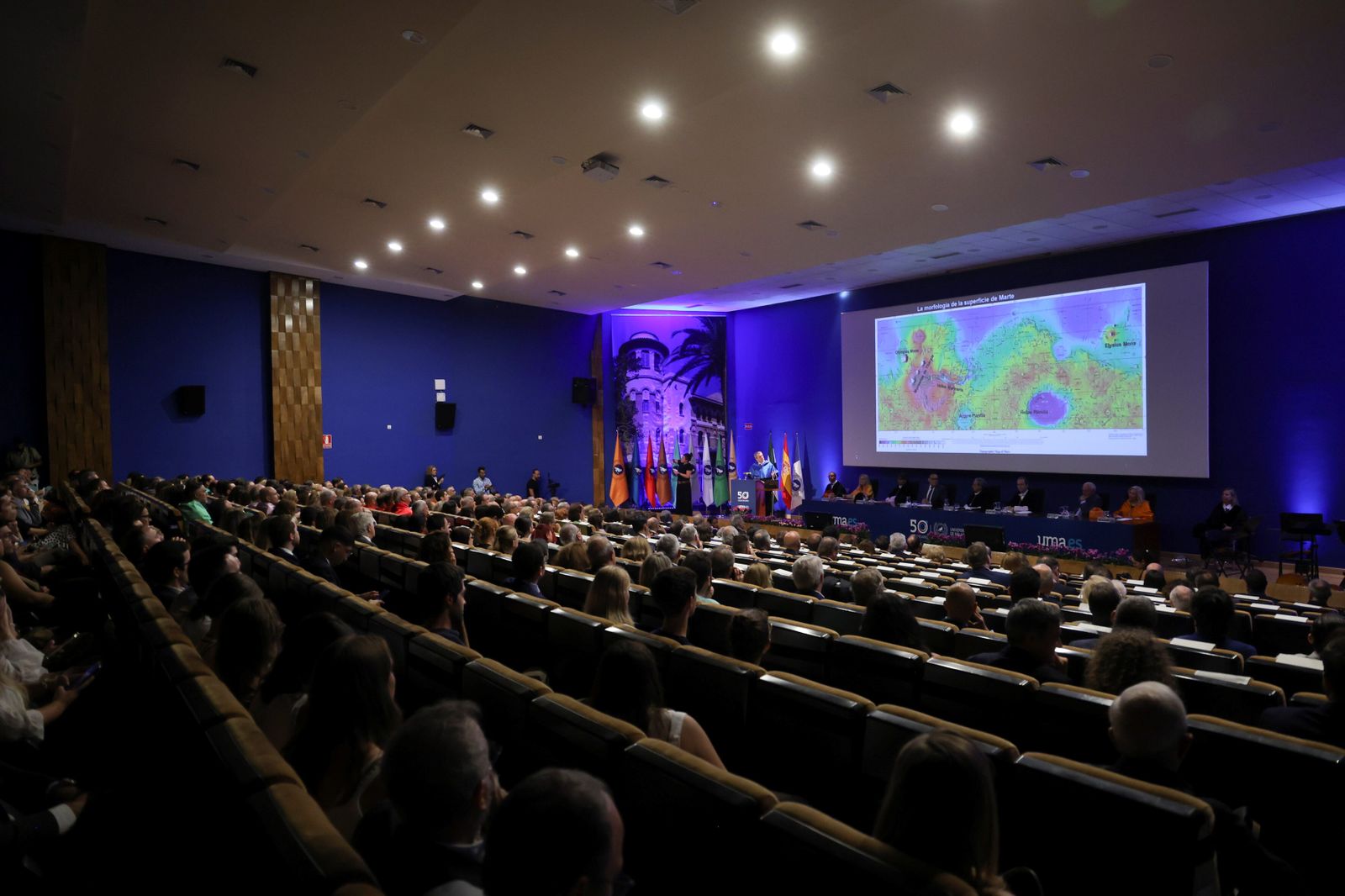 Apertura oficial del curso en la Universidad de Málaga en imágenes