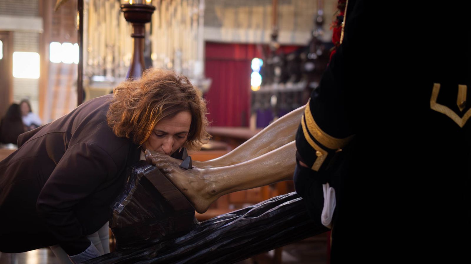 Los besapiés y besamanos del Domingo de Pasión en Jerez