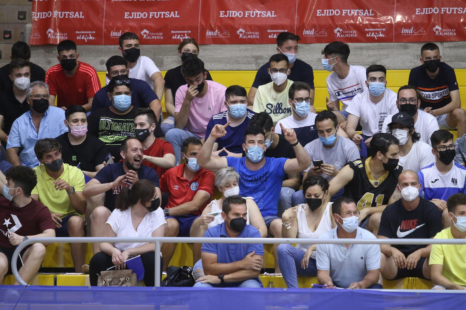 Fotogalería del primer partido de ascenso a Primera División EJIDO FUTSAL-MANZANARES