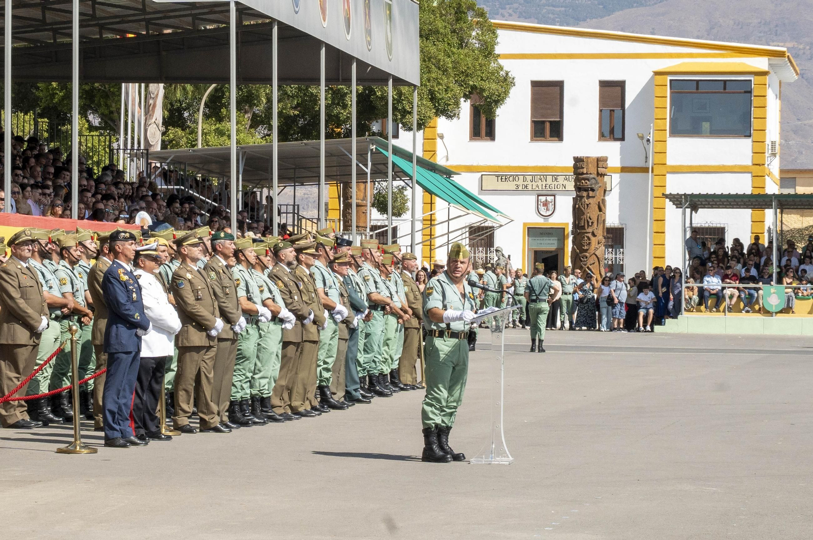 El CV (105) aniversario fundacional de la Legión