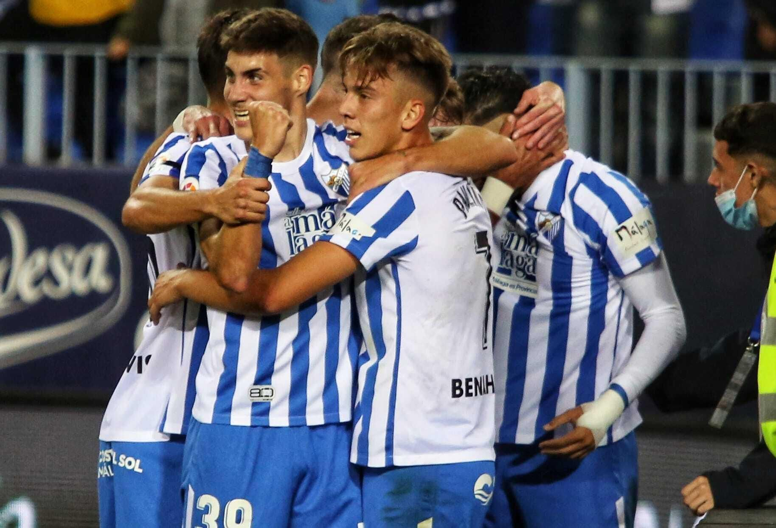 Las fotos del Málaga-Real Sociedad B