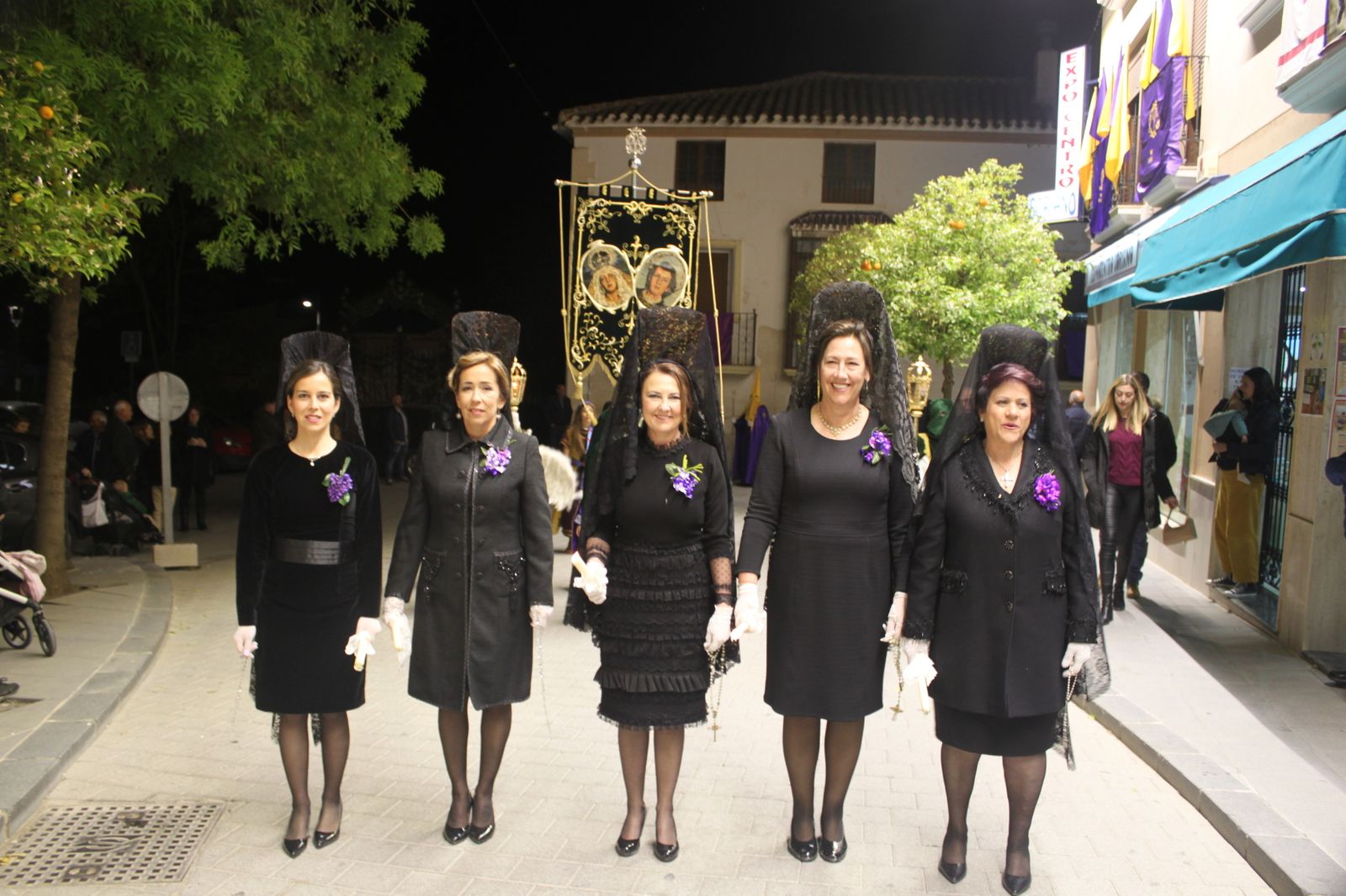 Las imágenes de las procesiones del Jueves Santo en Vélez Rubio