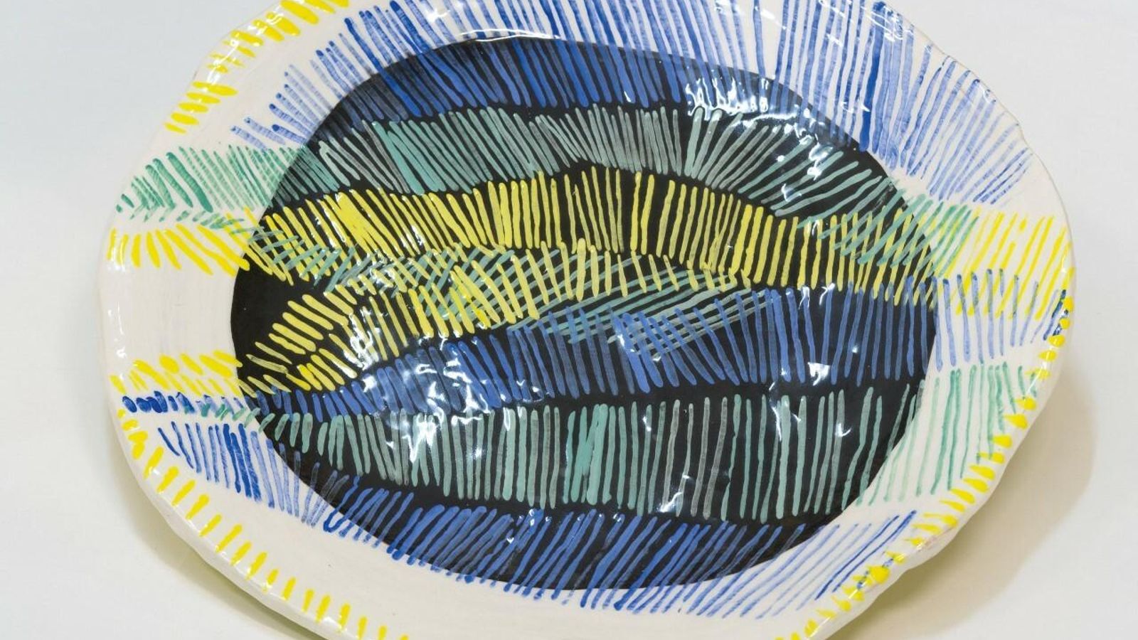 Una de las piezas de la exposición de Ruth Morán.