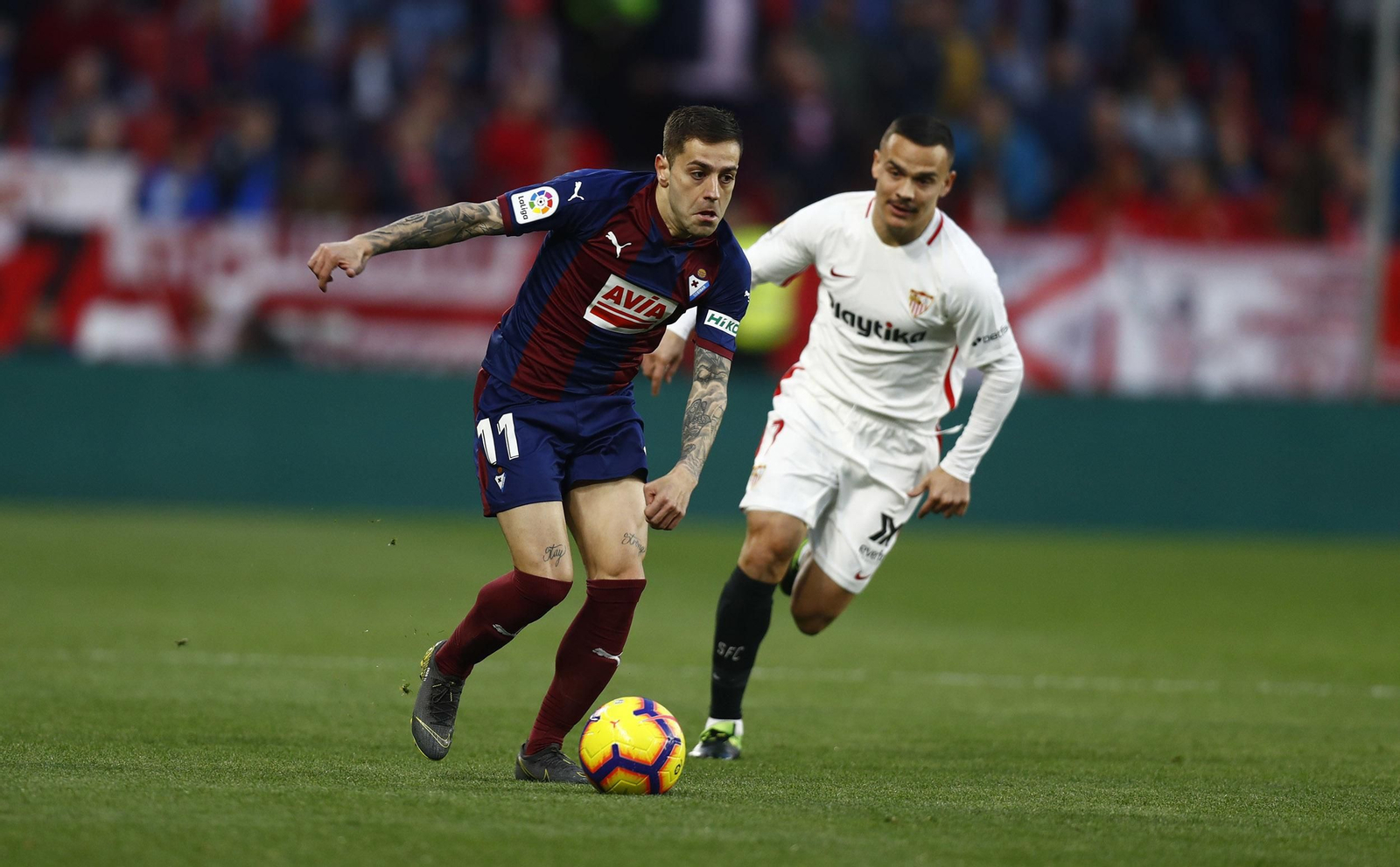 Las imágenes del Sevilla-Eibar
