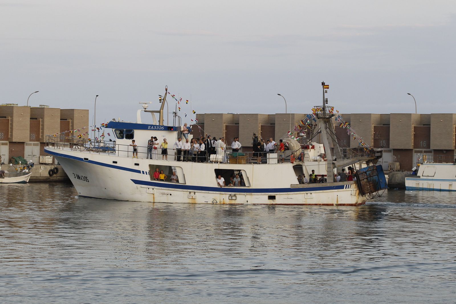 Procesión de la Virgen del Mar en Adra