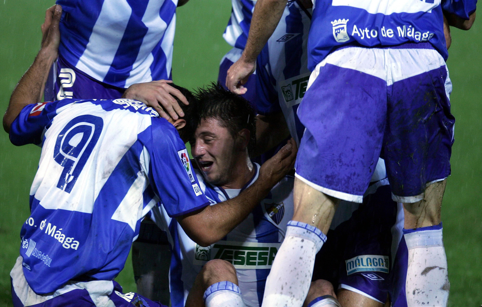 Las fotos de Jonatan Valle con el Málaga CF