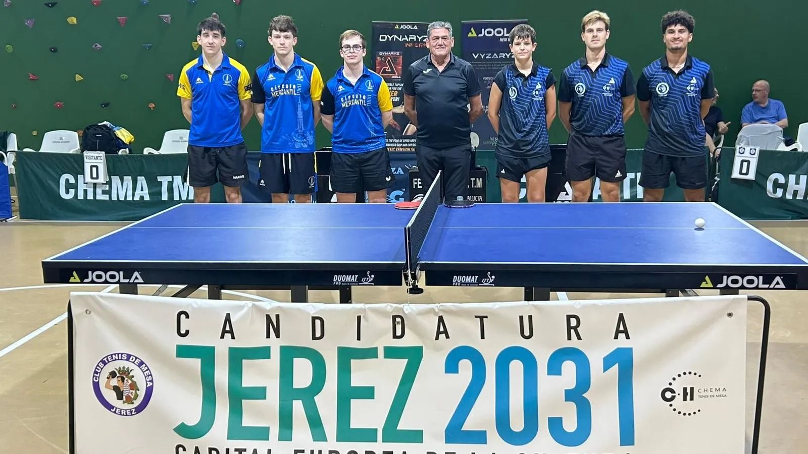El CTM Jerez masculino no juega finalmente este fin de semana.