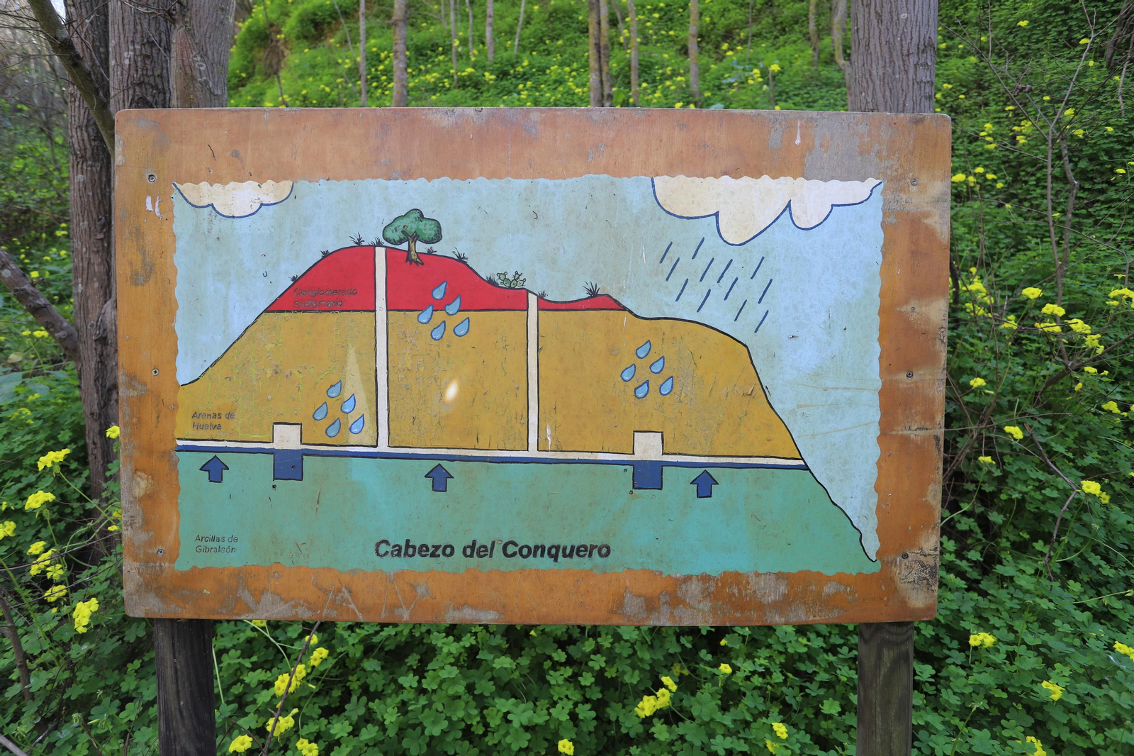 Imágenes del mirador del Conquero, de los cabezos y Fuentevieja